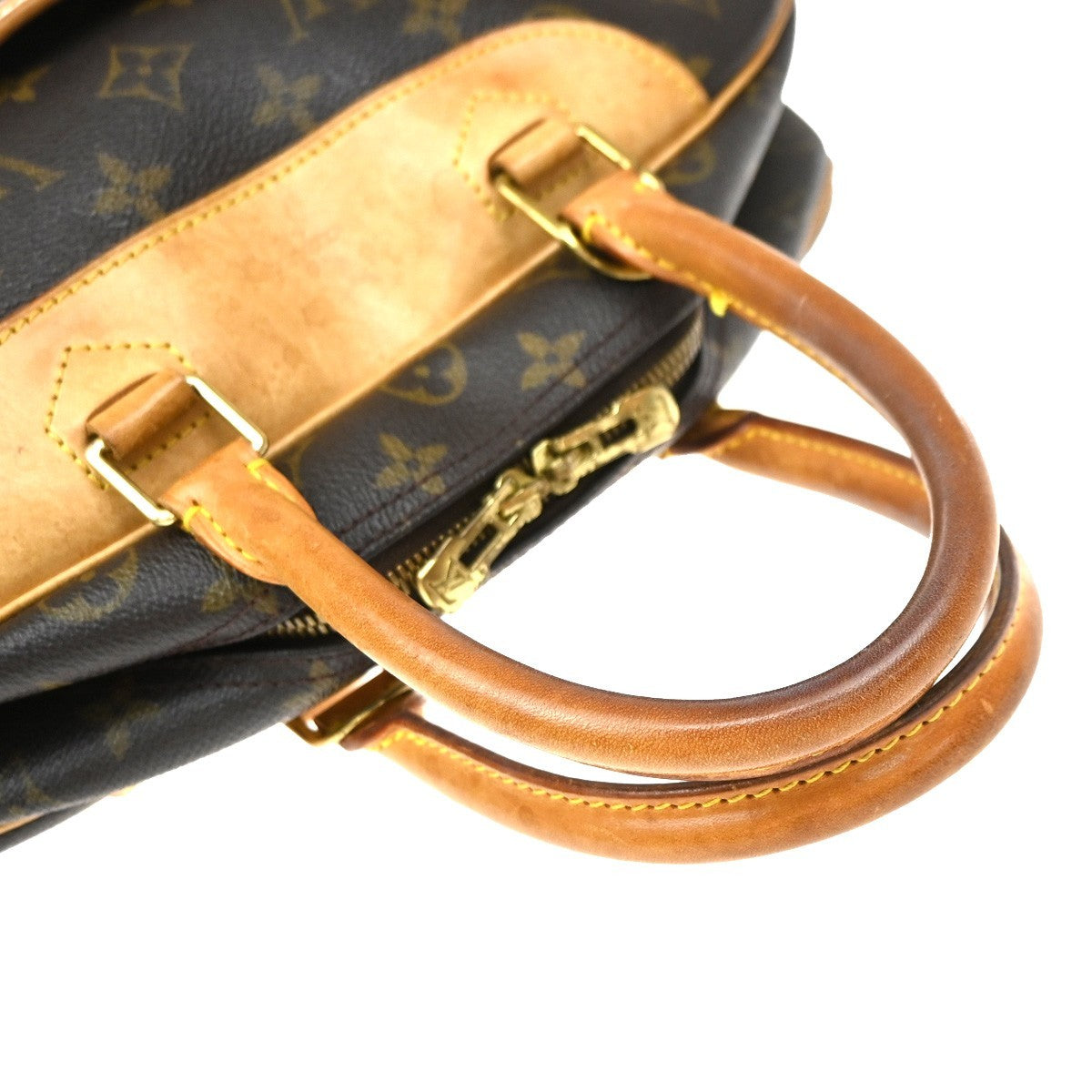 Louis Vuitton Trouville Monogram Canvas Brown Canvas Handbag (Pre-Owned)
