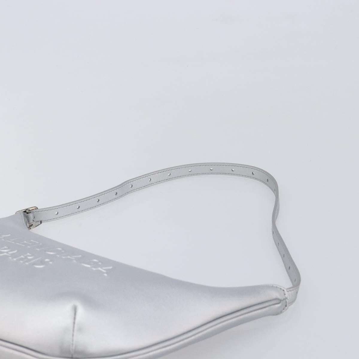 Balenciaga Mary Kate Sling Leather Silver Leather Handbag (Pre-Owned)