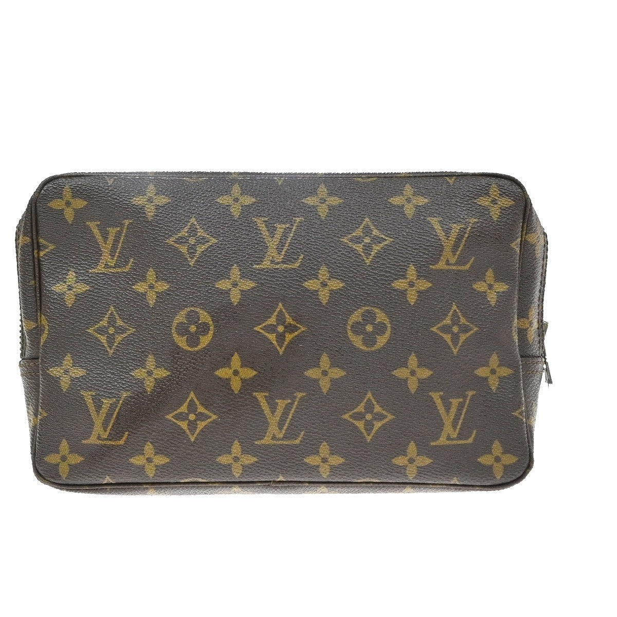 Louis Vuitton Trousse Toiletry Monogram Canvas Brown Canvas Toiletry Case Accessory (Pre-Owned)