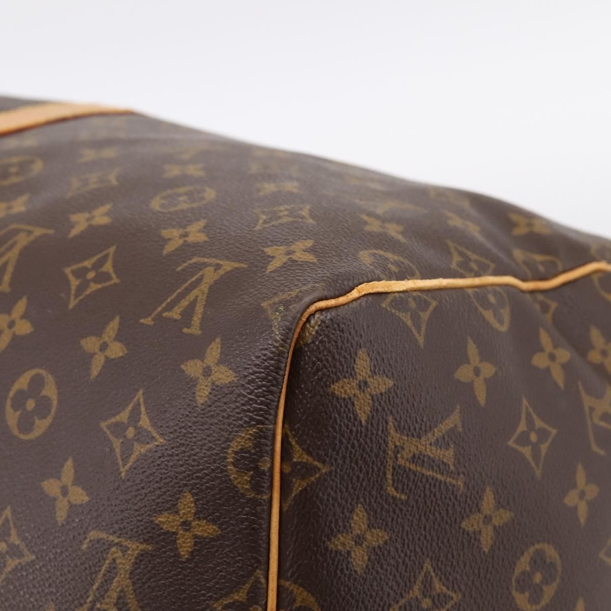 Louis Vuitton Keepall Monogram Canvas Brown Canvas Travel Bag Bag (Pre-Owned)