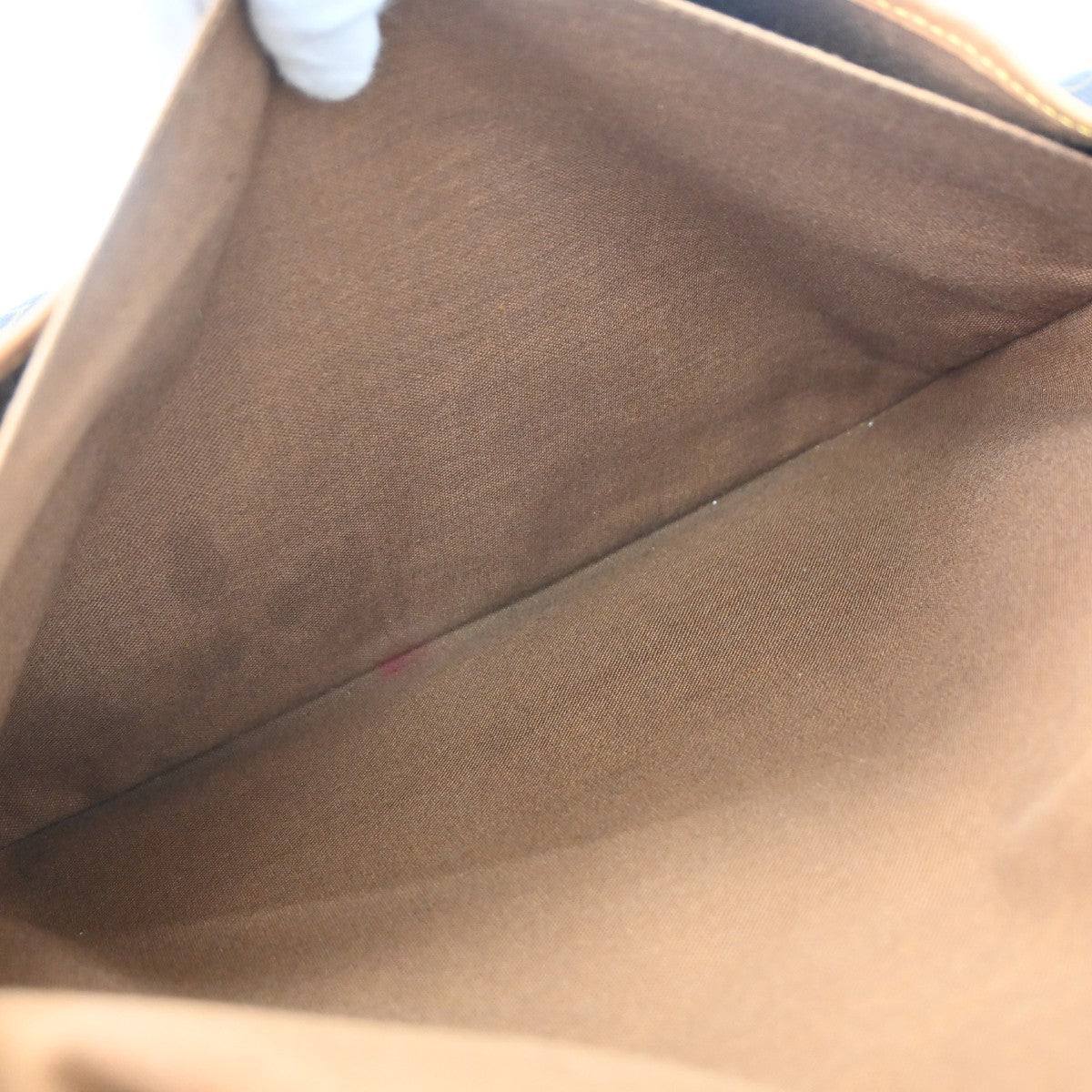 Louis Vuitton Saumur Monogram Canvas Brown Canvas Shoulder Bag Bag (Pre-Owned)