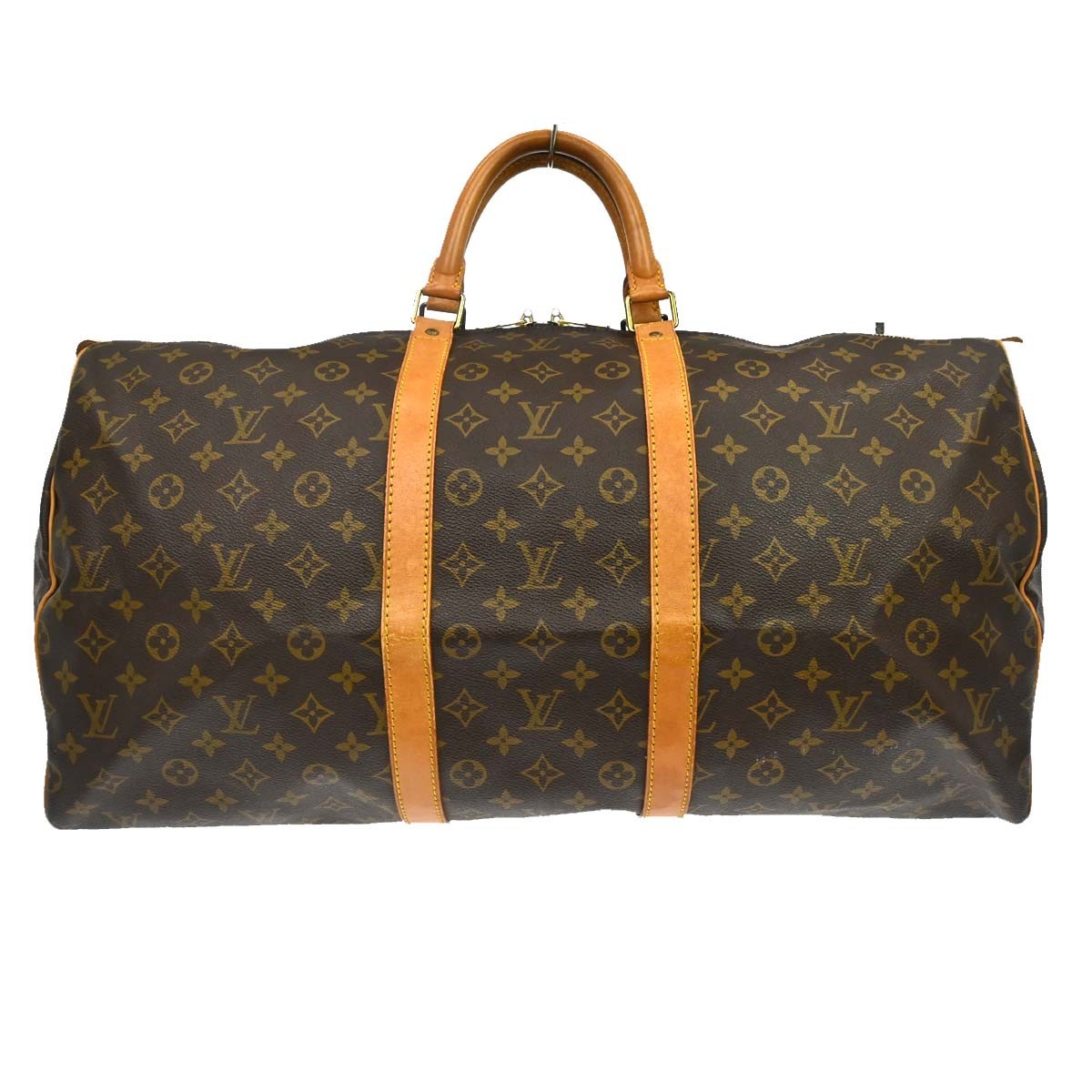 Louis Vuitton Keepall Monogram Canvas Brown Canvas Travel Bag Bag (Pre-Owned)
