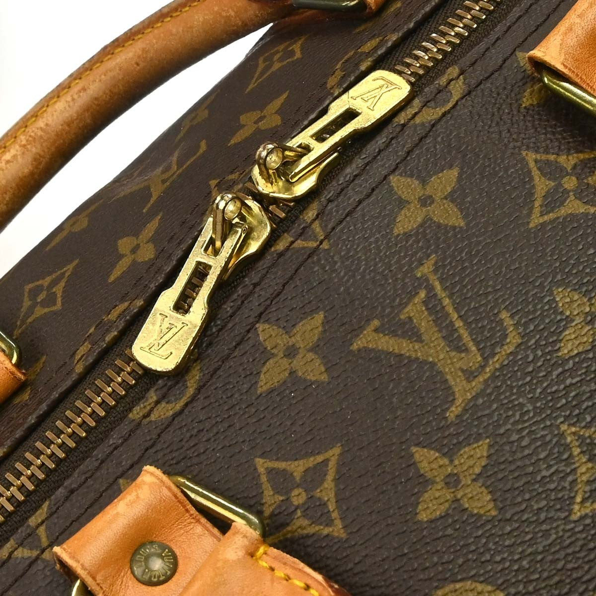 Louis Vuitton Keepall Monogram Canvas Brown Canvas Travel Bag Bag (Pre-Owned)