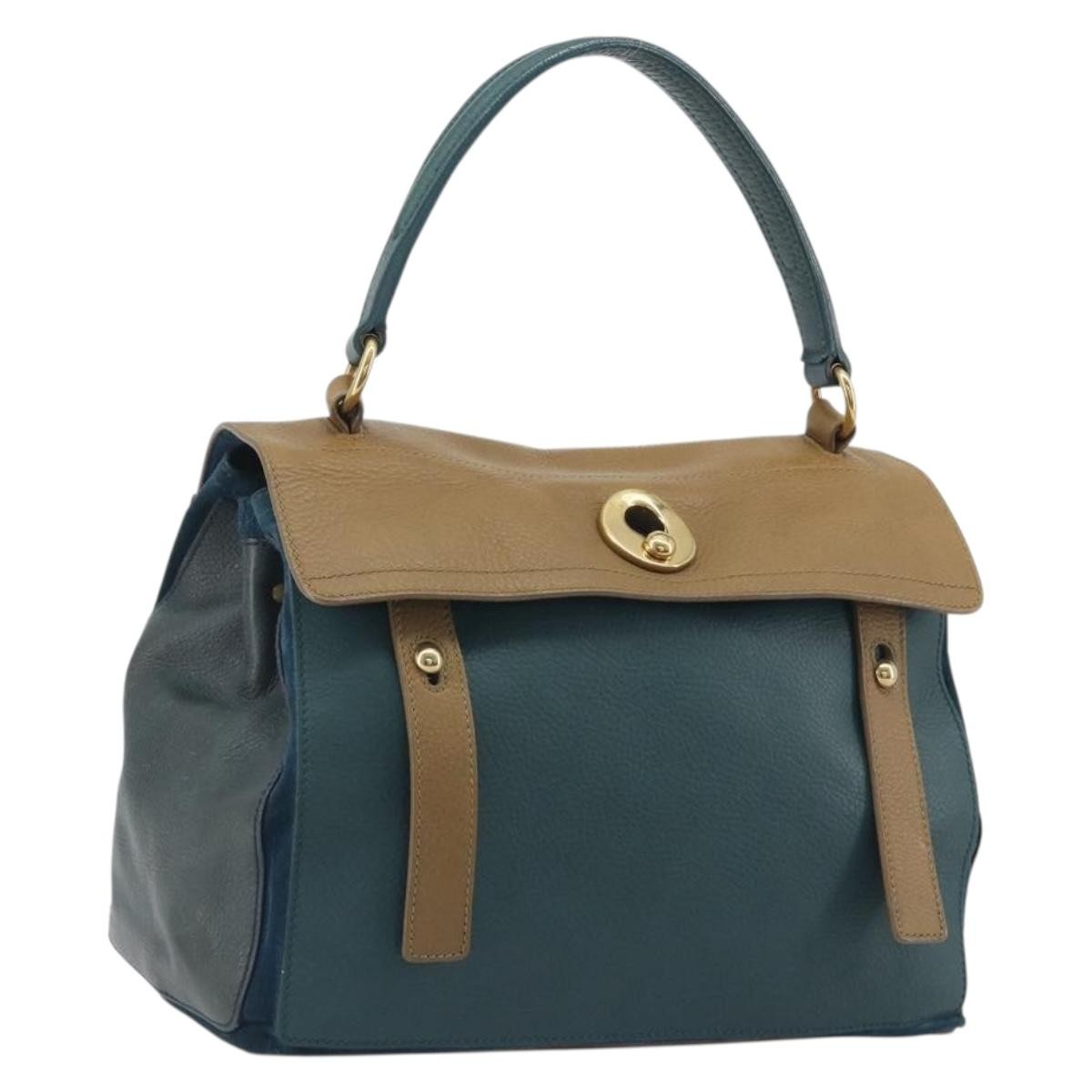 Saint Laurent Tricolor Muse Two Leather Multicolour Leather Handbag (Pre-Owned)