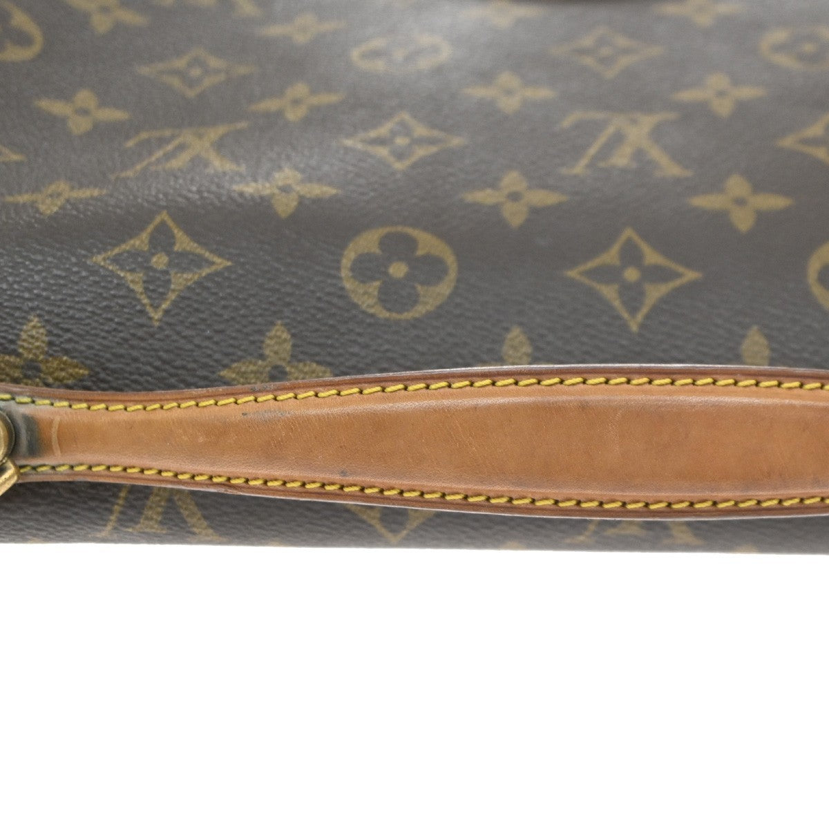 Louis Vuitton Beverly Monogram Canvas Brown Canvas Briefcase Bag (Pre-Owned)