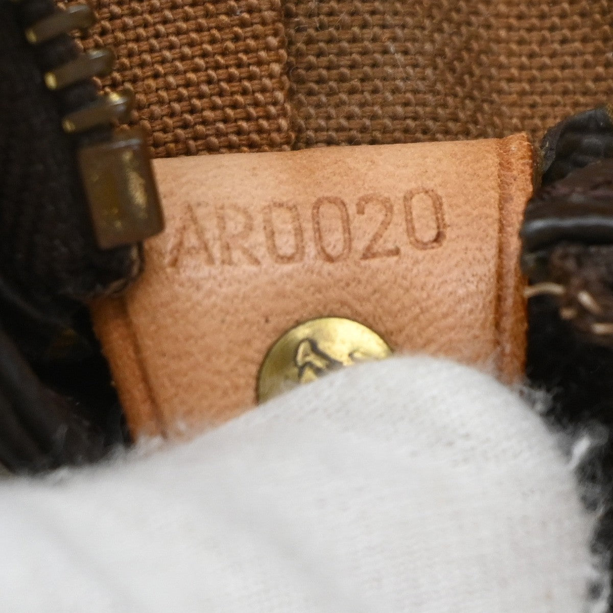 Louis Vuitton Cabas Mezzo Monogram Canvas Brown Canvas Tote Bag Bag (Pre-Owned)