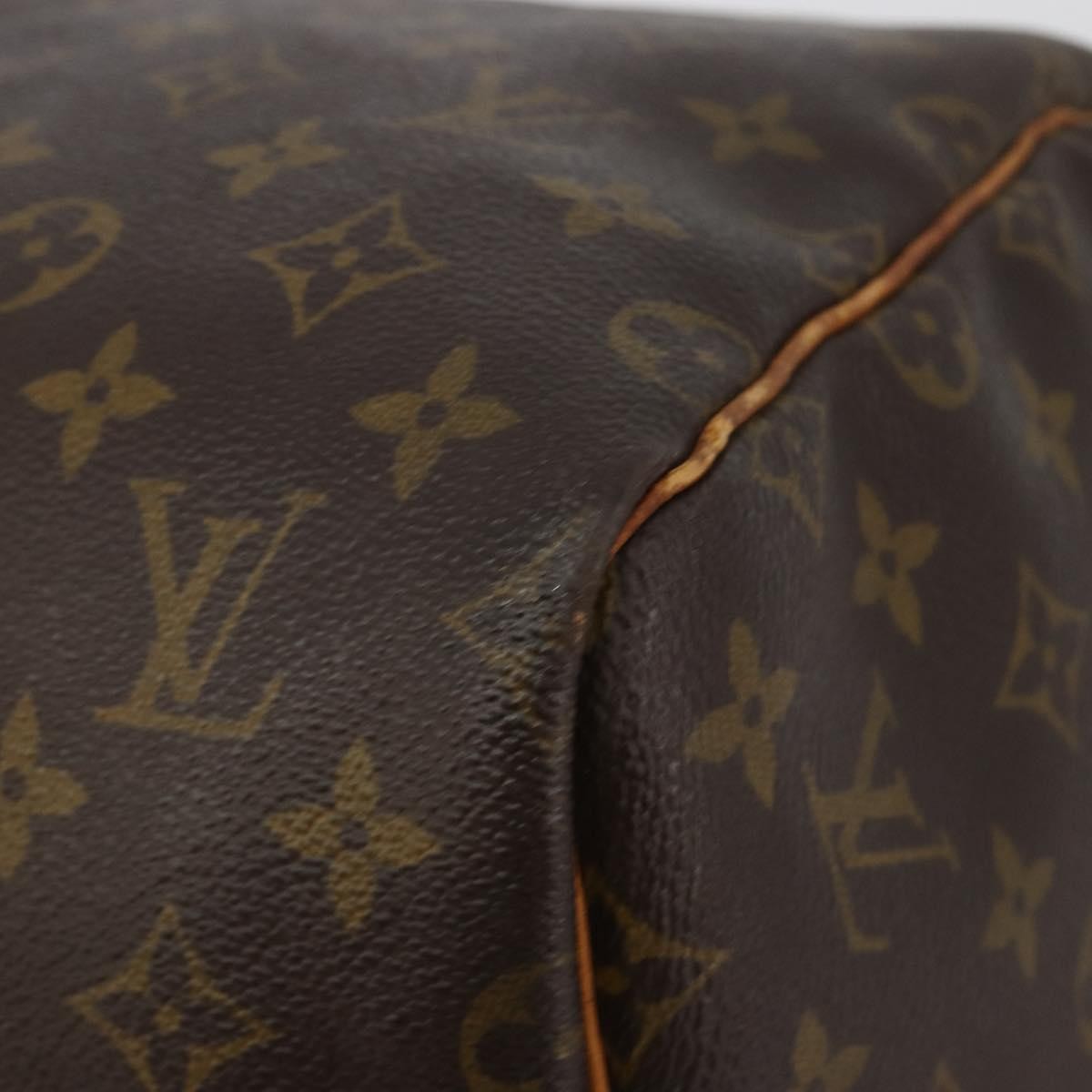Louis Vuitton Keepall Monogram Canvas Brown Canvas Travel Bag Bag (Pre-Owned)