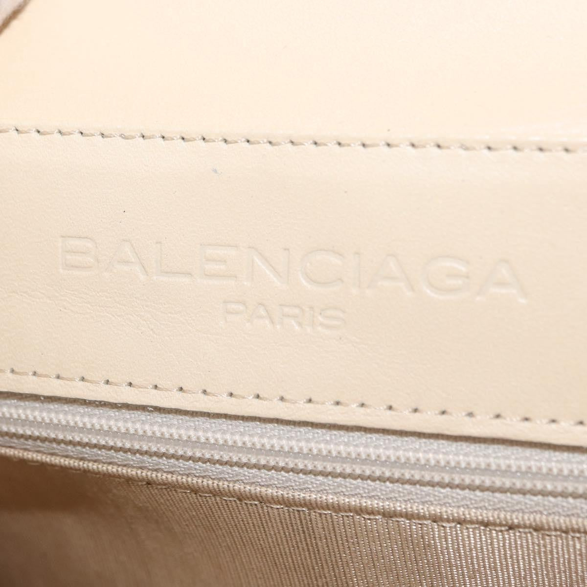 Balenciaga Vintage Leather Beige Leather Handbag (Pre-Owned)