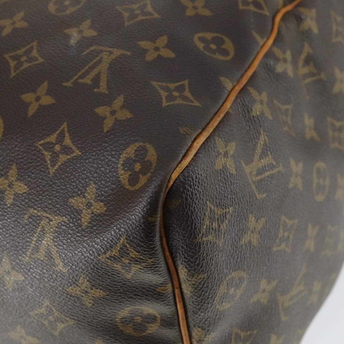 Louis Vuitton Keepall Monogram Canvas Brown Canvas Travel Bag Bag (Pre-Owned)