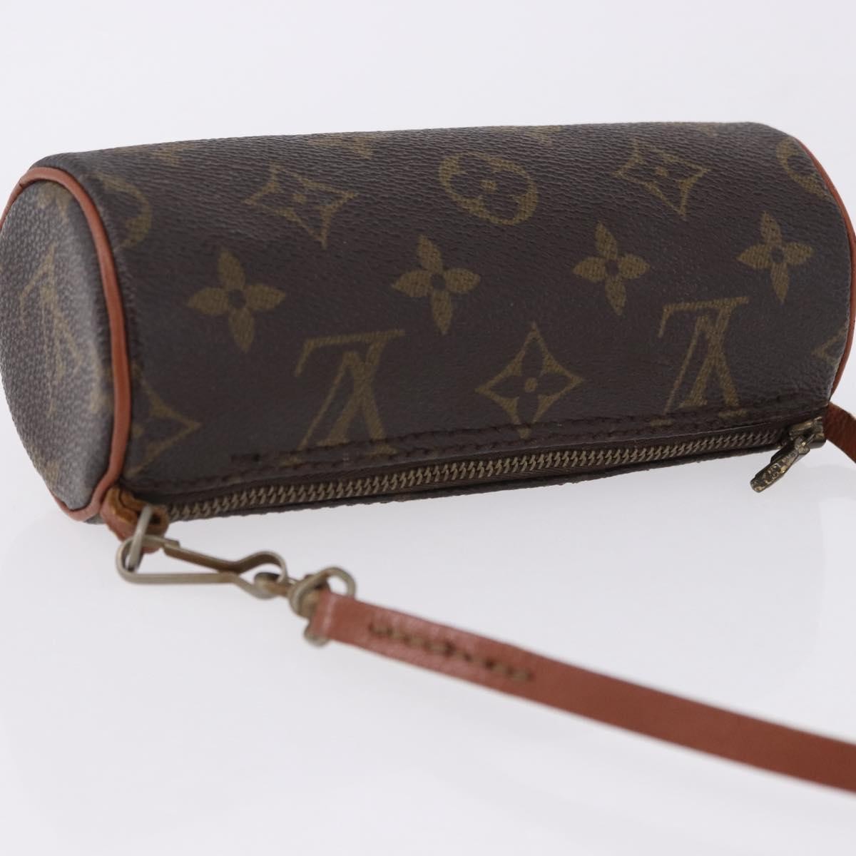 Louis Vuitton Papillon Pochette Monogram Canvas Brown Canvas Clutche & Pouche Bag (Pre-Owned)
