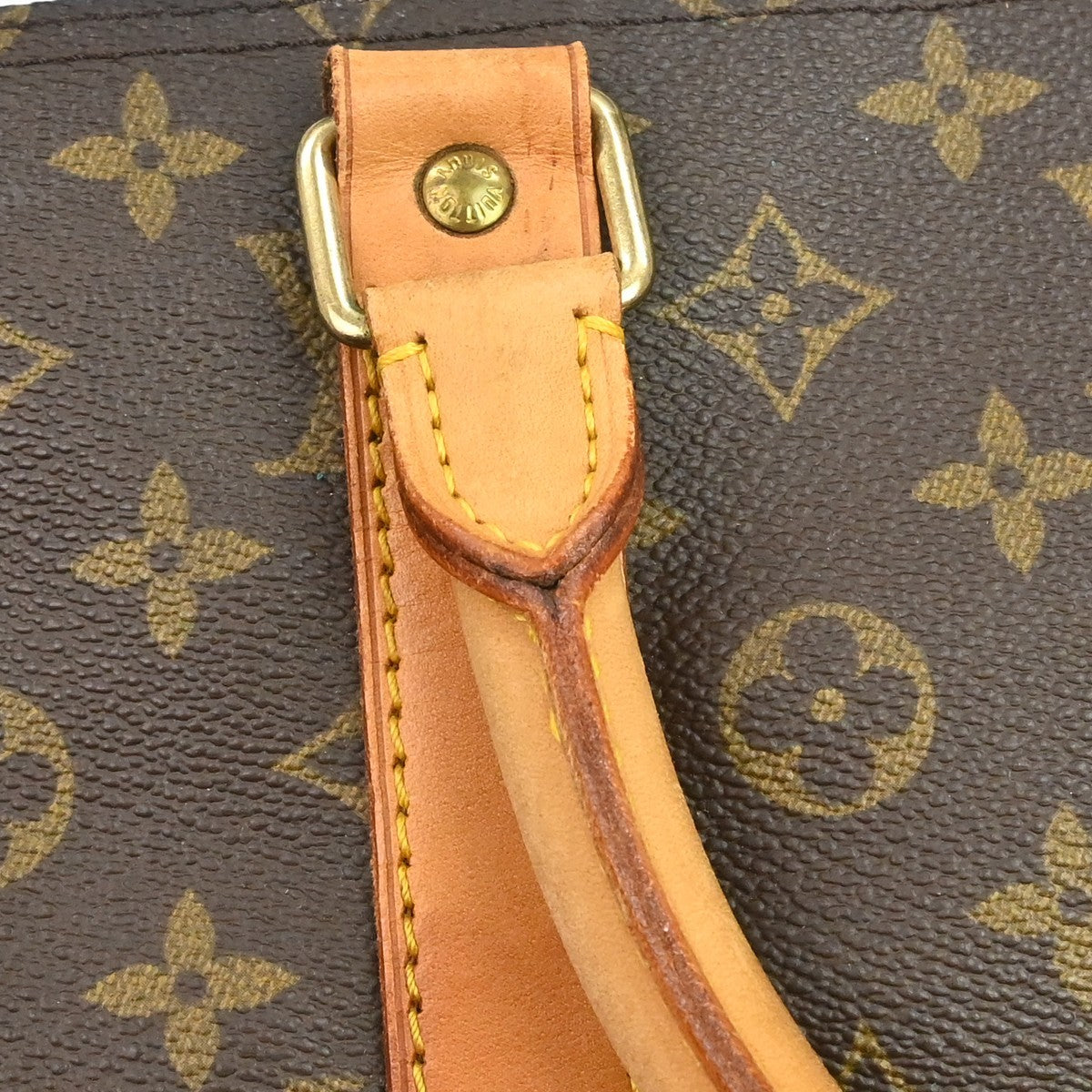 Louis Vuitton Keepall Monogram Brown Canvas Travel Bag Bag (Pre-Owned)