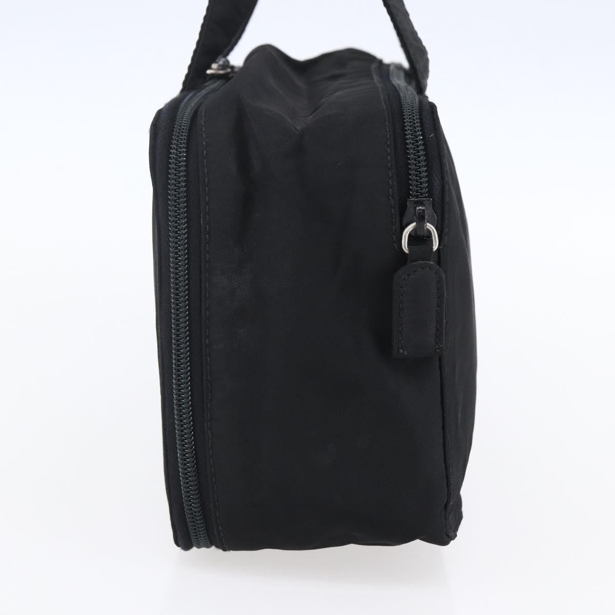 Prada Vintage Tessuto Black Nylon Handbag (Pre-Owned)