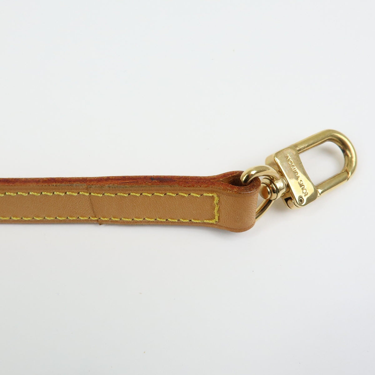 Louis Vuitton Shoulder Strap Vachetta Leather Beige Leather Straps Accessory (Pre-Owned)