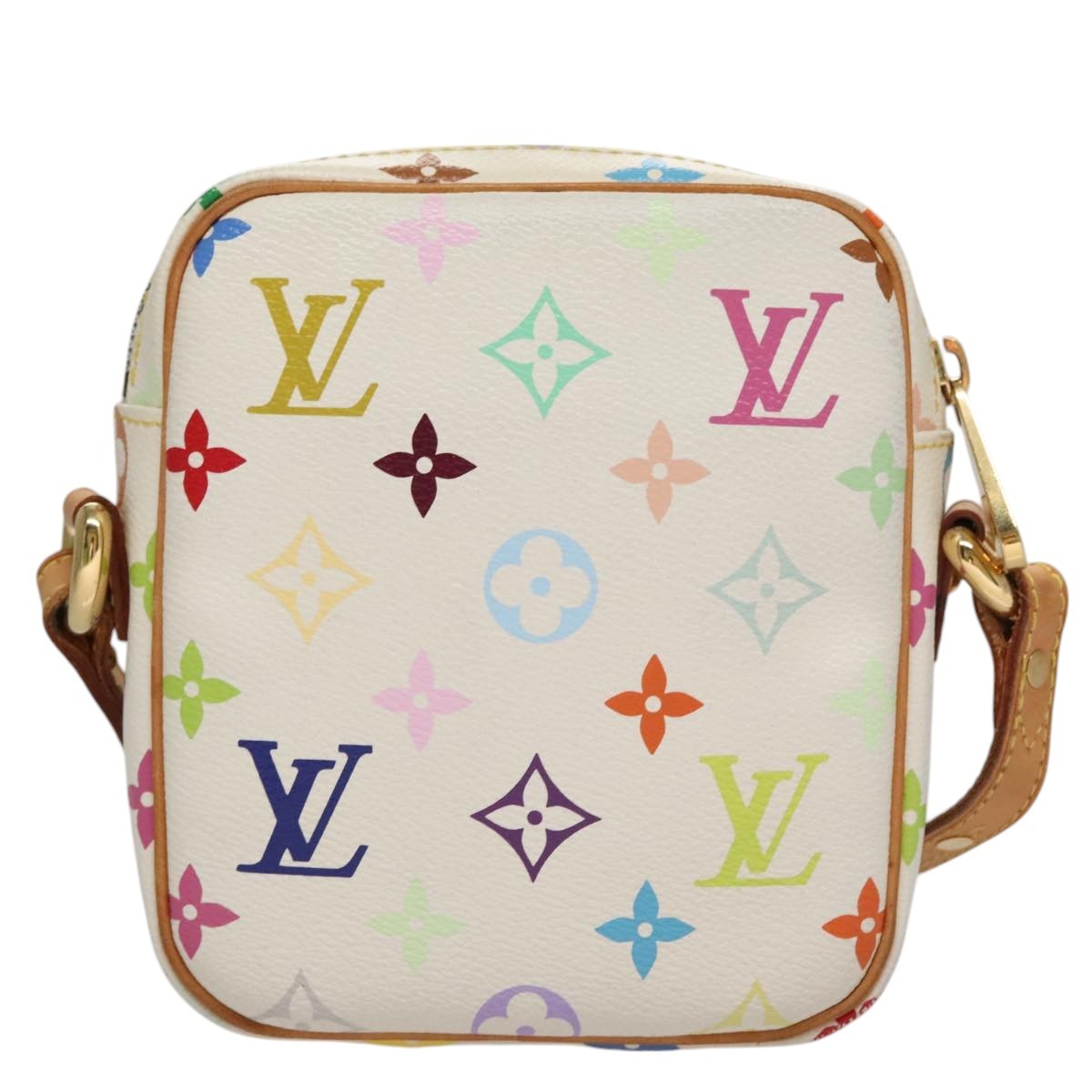 Louis Vuitton Rift Monogram Multicolor White Canvas Shoulder Bag Bag (Pre-Owned)