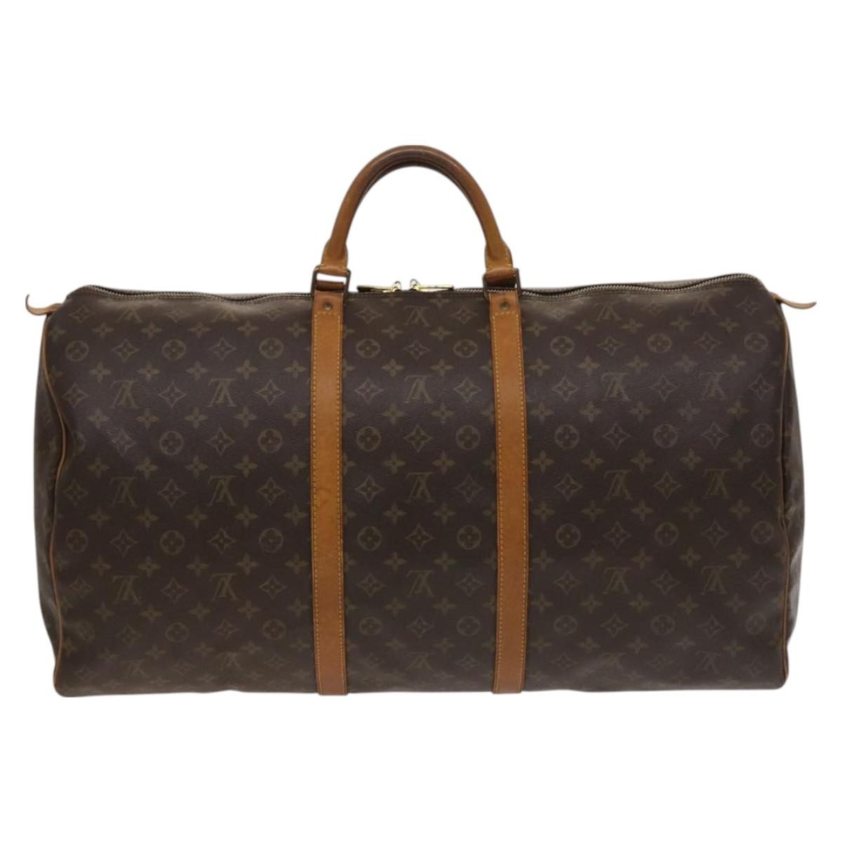 Louis Vuitton Keepall Monogram Canvas Multicolour Canvas Travel Bag Bag (Pre-Owned)