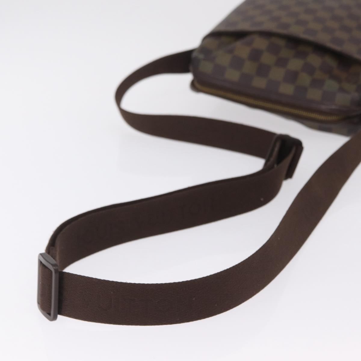 Louis Vuitton Trotteur Beaubourg Damier Brown Canvas Handbag (Pre-Owned)