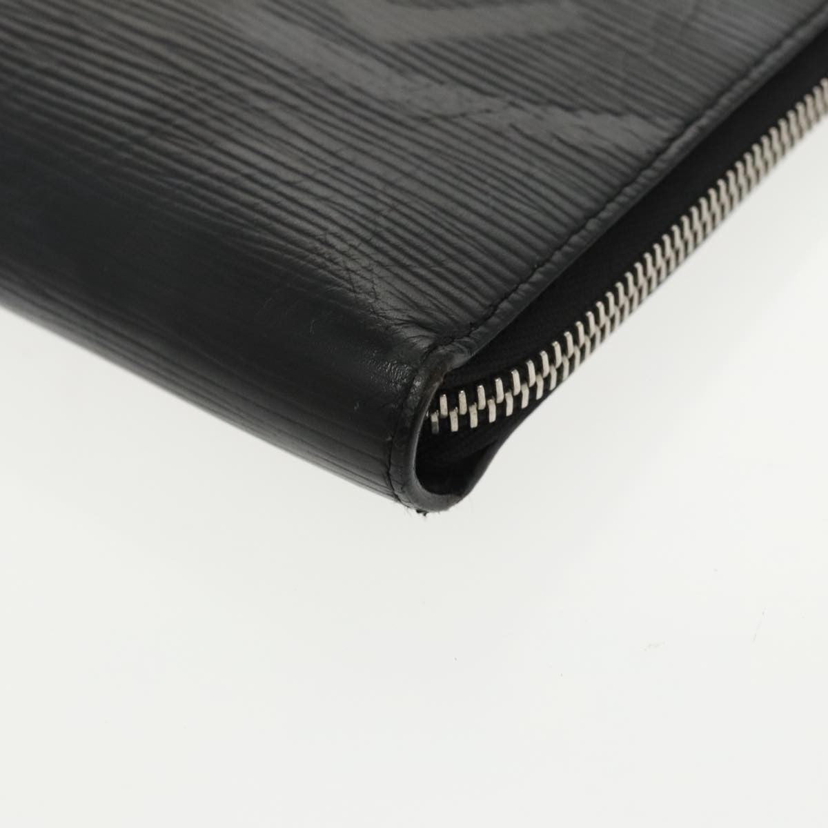 Louis Vuitton Pochette Jour Initials Epi Leather Black Leather Clutche & Pouche Bag (Pre-Owned)