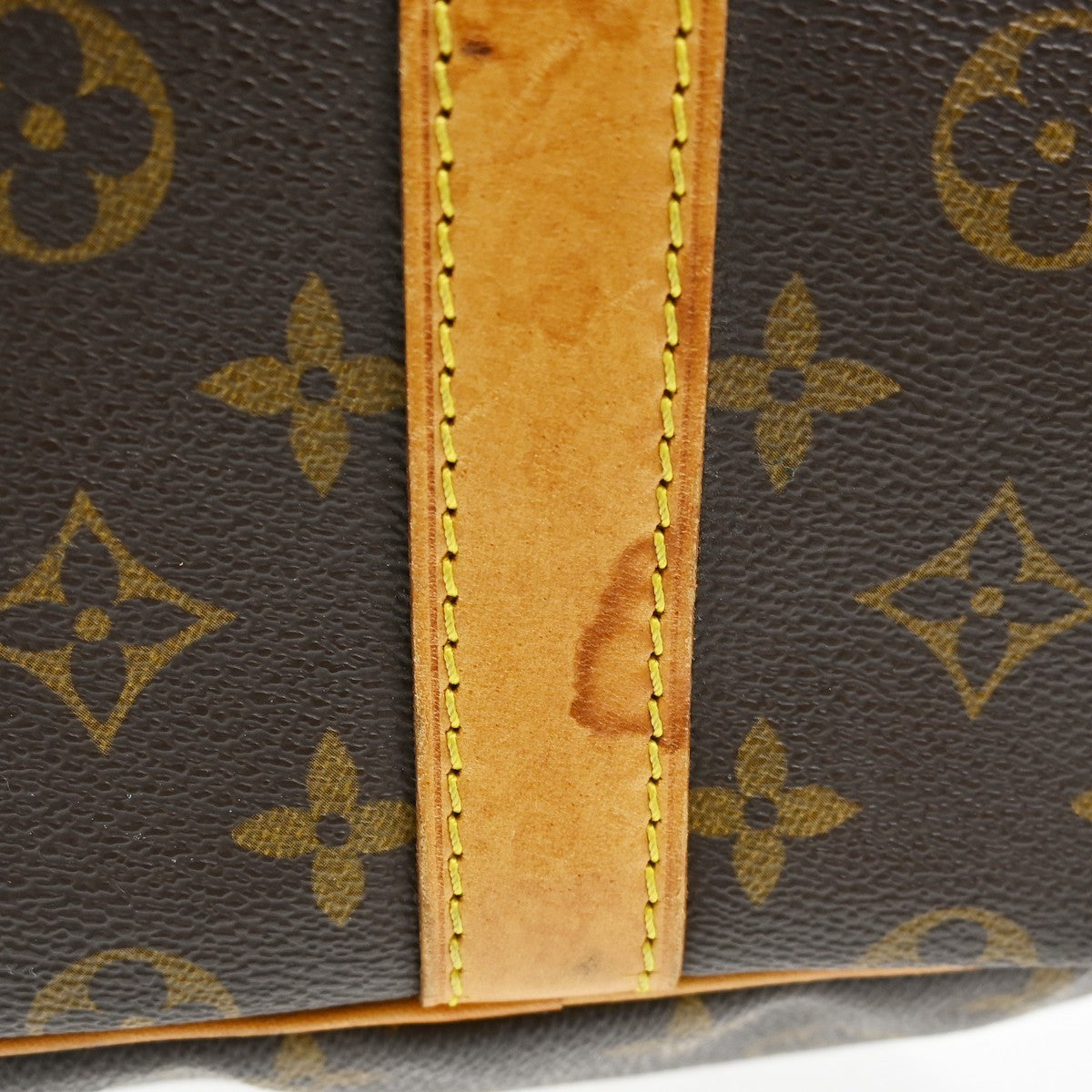 Louis Vuitton Keepall Bandouliere Monogram Canvas Brown Canvas Travel Bag Bag (Pre-Owned)