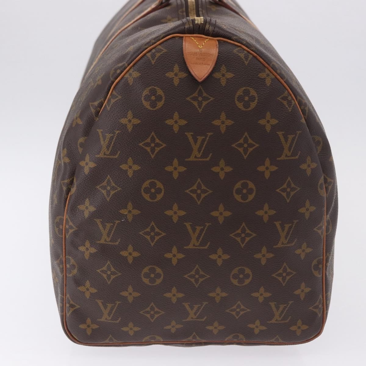 Louis Vuitton Keepall Monogram Canvas Brown Canvas Travel Bag Bag (Pre-Owned)