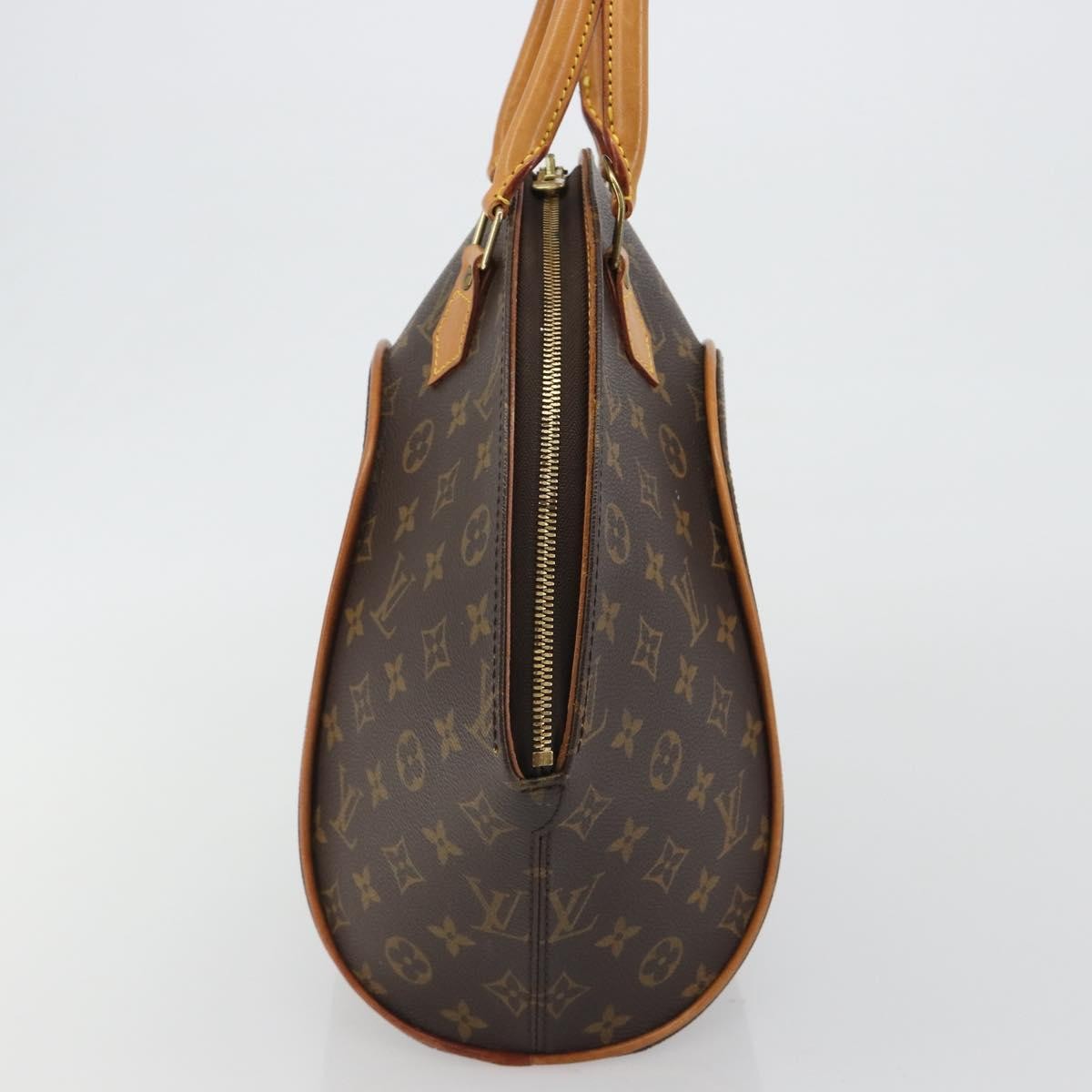 Louis Vuitton Ellipse Monogram Canvas Brown Canvas Handbag (Pre-Owned)