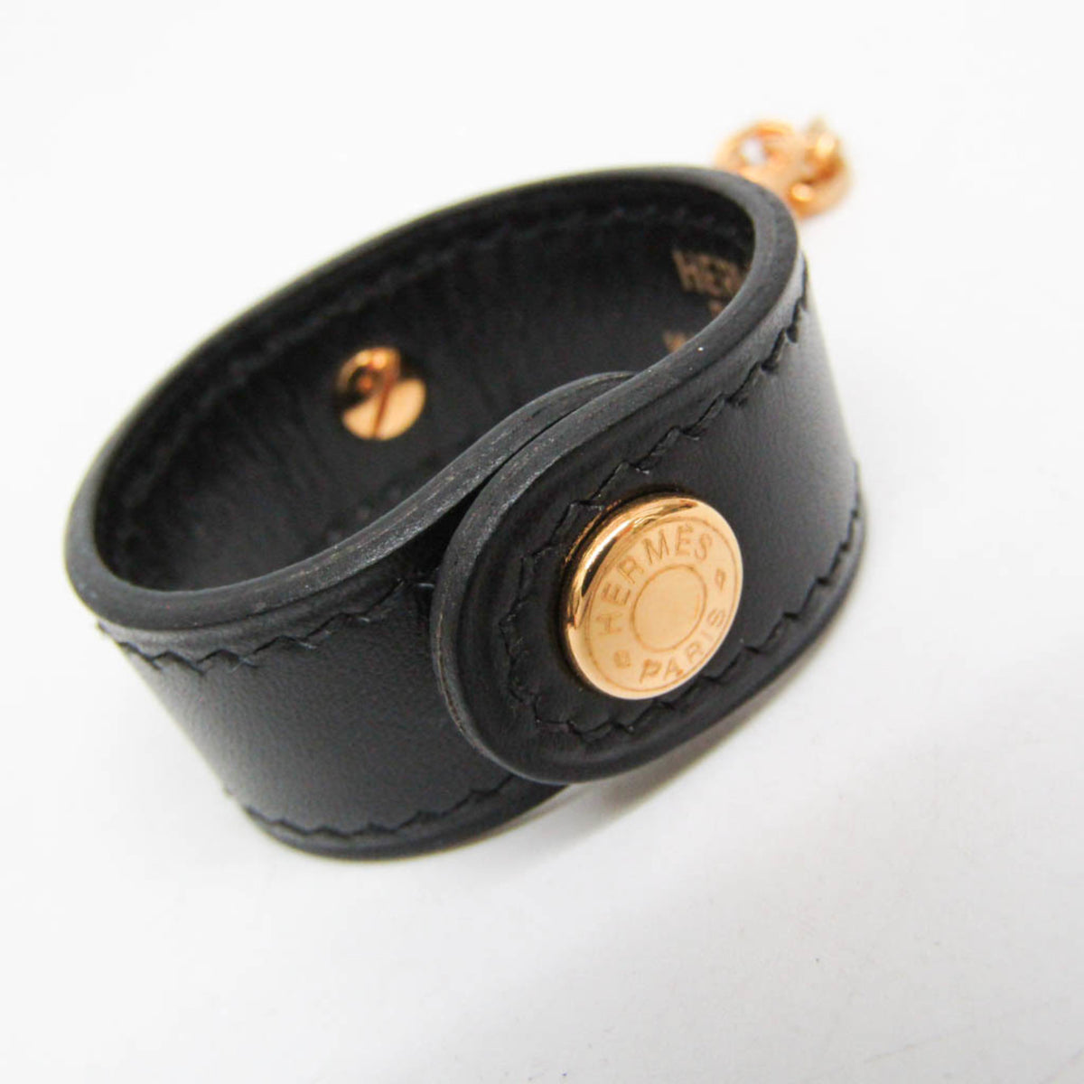 Hermes Vintage Glove Holder Leather With Metal Multicolour Leather Glove Accessory (Pre-Owned)