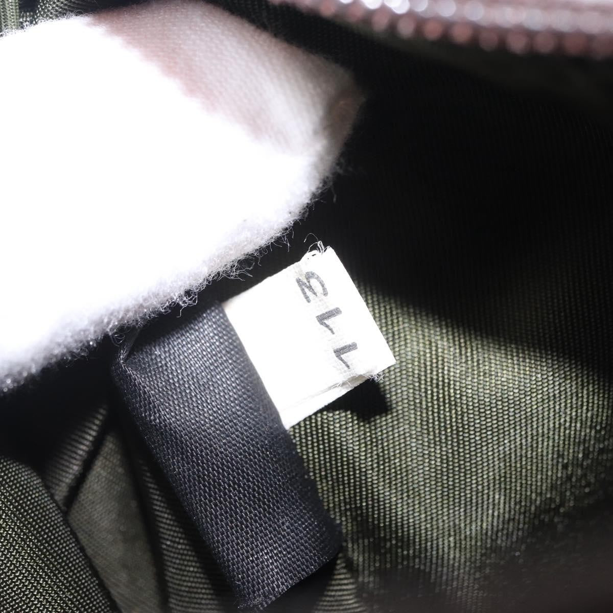 Prada Vintage Wool Black Wool Handbag (Pre-Owned)
