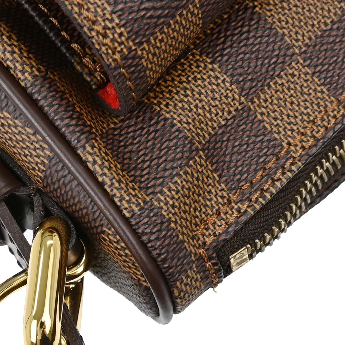 Louis Vuitton Ravello Damier Brown Canvas Handbag (Pre-Owned)