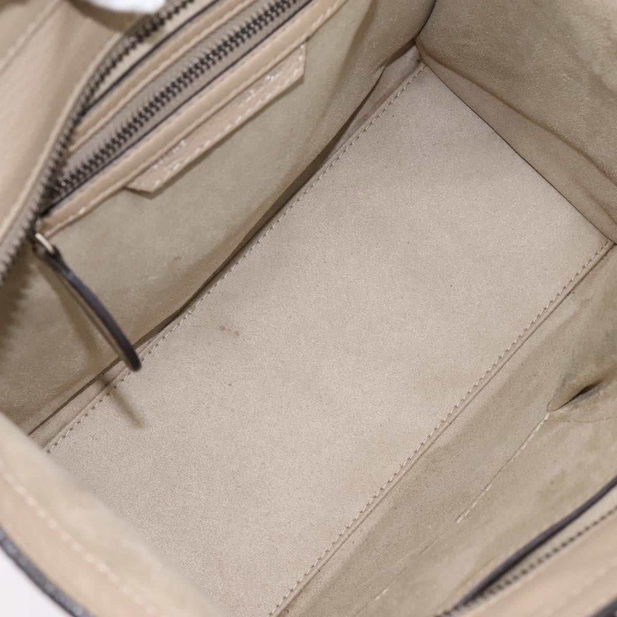 Celine Luggage Grainy Leather Beige Leather Handbag (Pre-Owned)