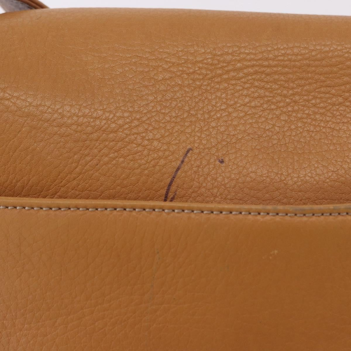 Loewe Anagram Leather Beige Leather Shoulder Bag Bag (Pre-Owned)