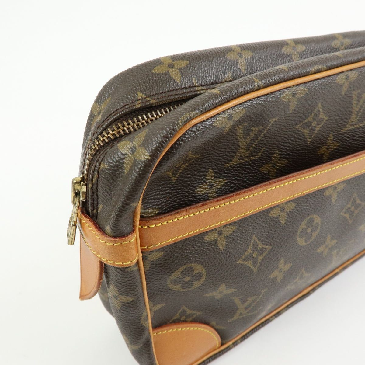 Louis Vuitton Compiegne Cosmetic Monogram Canvas Brown Canvas Toiletry Case Accessory (Pre-Owned)