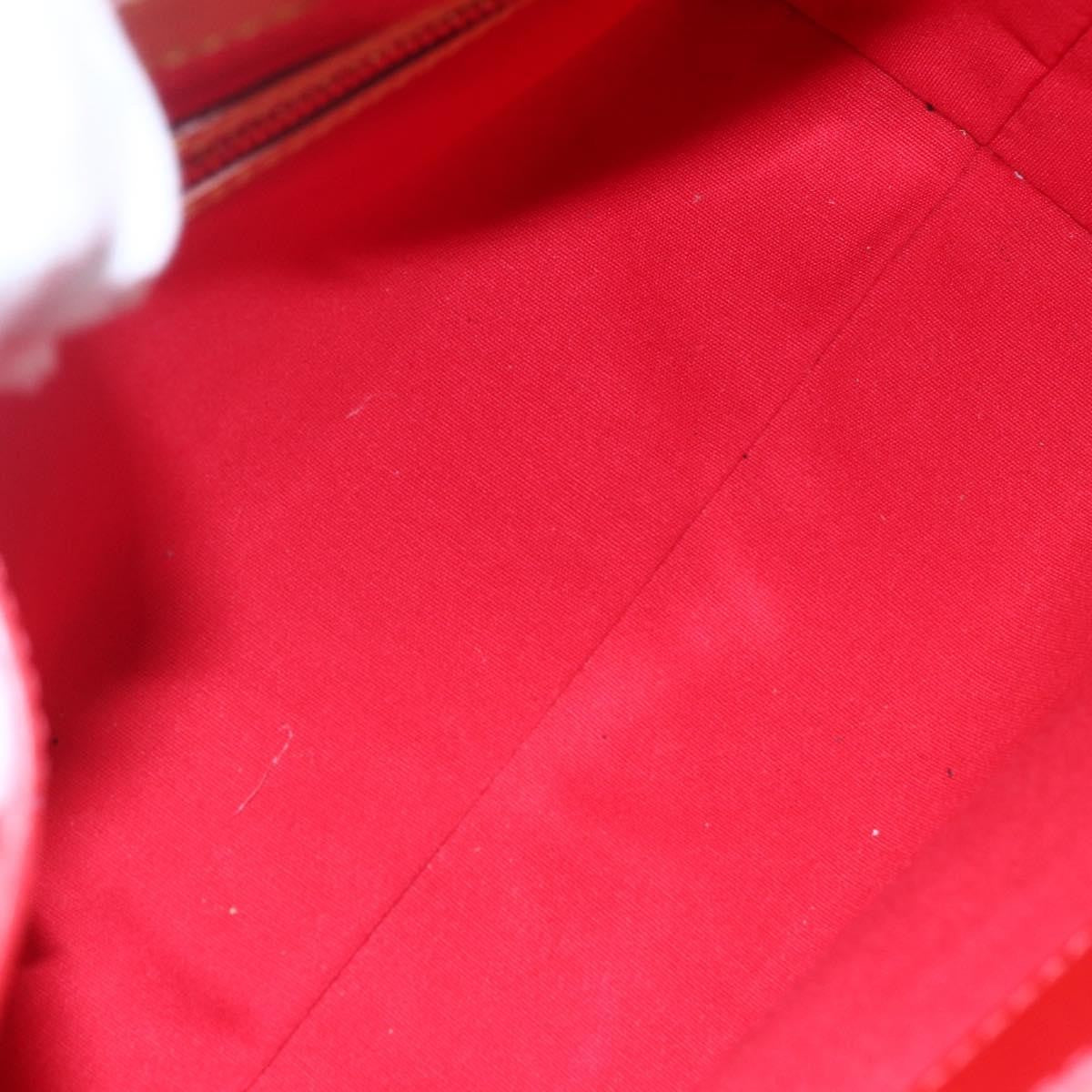 Louis Vuitton Reade Monogram Vernis Red Patent_Leather Handbag (Pre-Owned)