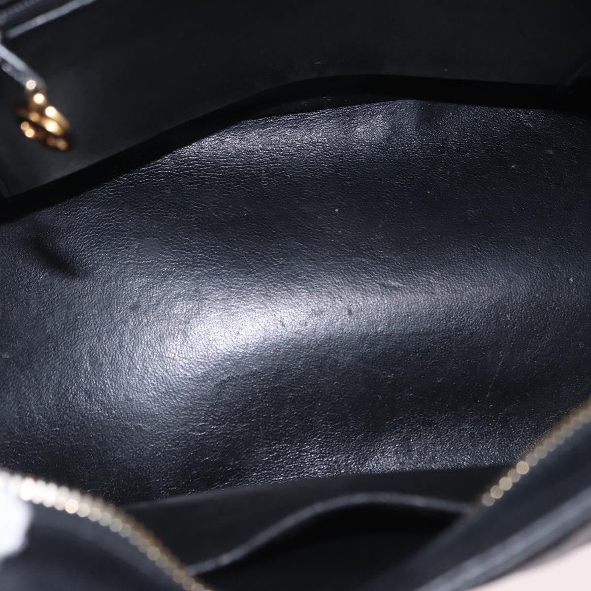 Chanel Medallion Quilted Caviar Black Calfskin Tote Bag Bag (Pre-Owned)