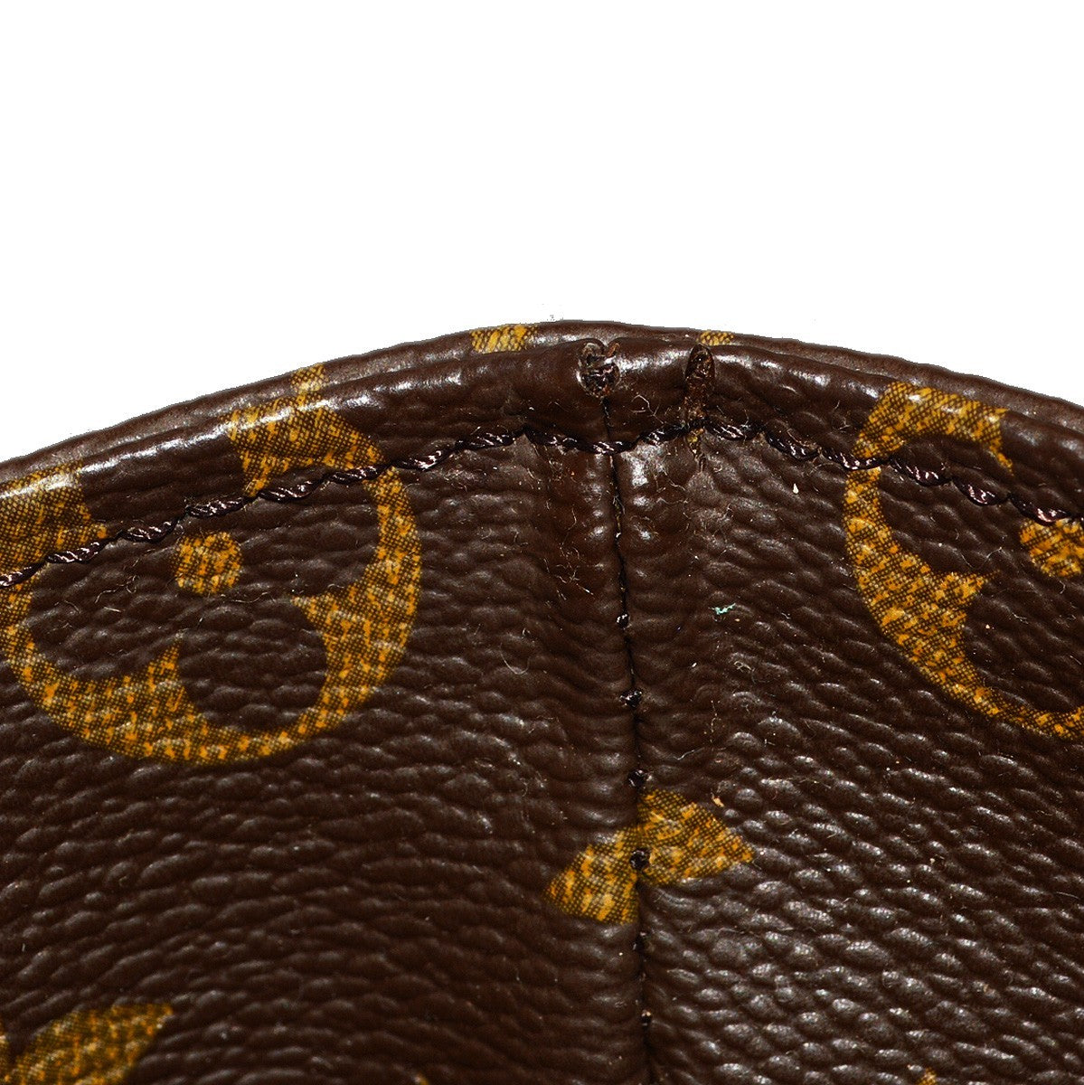 Louis Vuitton Shopping Sac Monogram Canvas Brown Canvas Tote Bag Bag (Pre-Owned)
