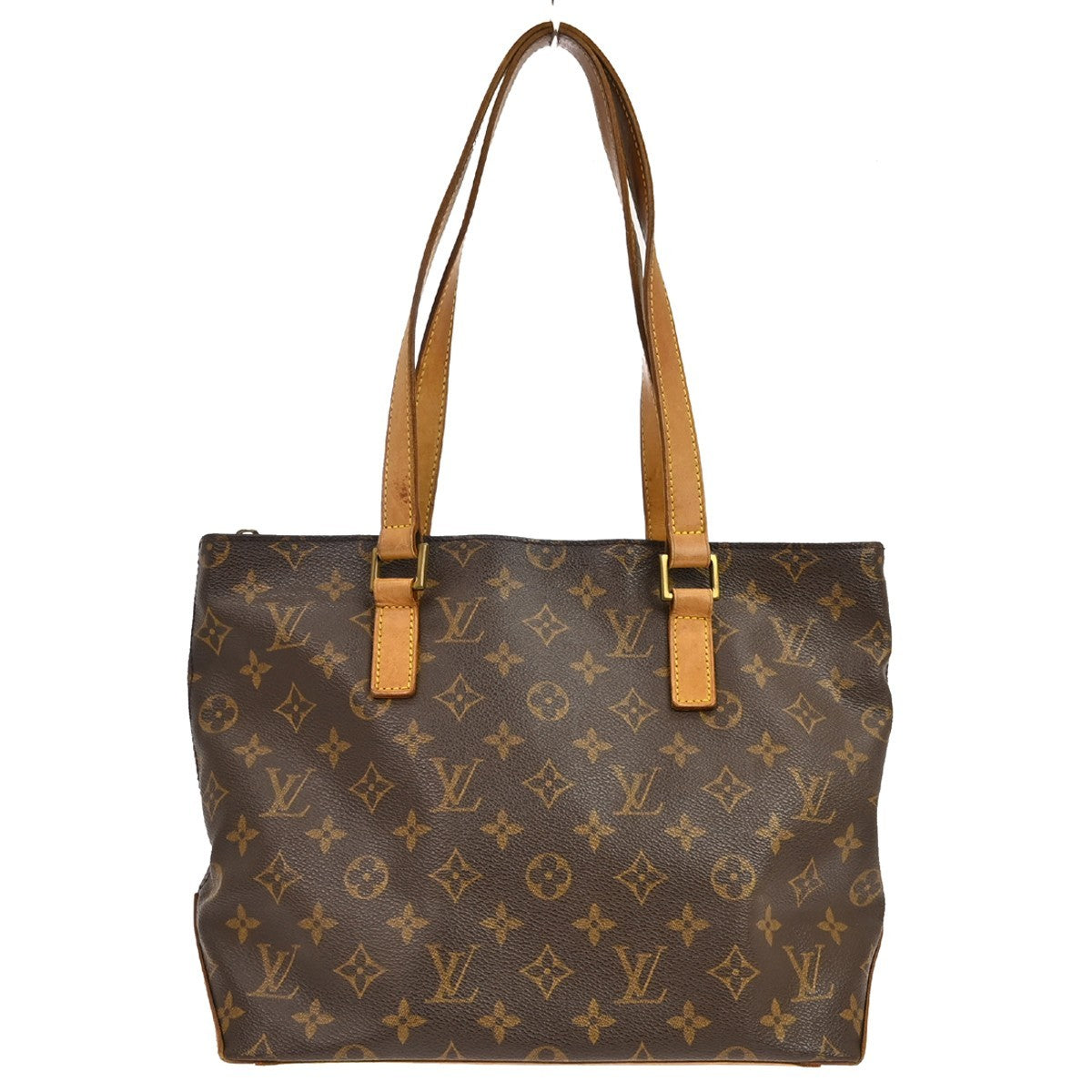 Louis Vuitton Cabas Piano Monogram Canvas Brown Canvas Tote Bag Bag (Pre-Owned)