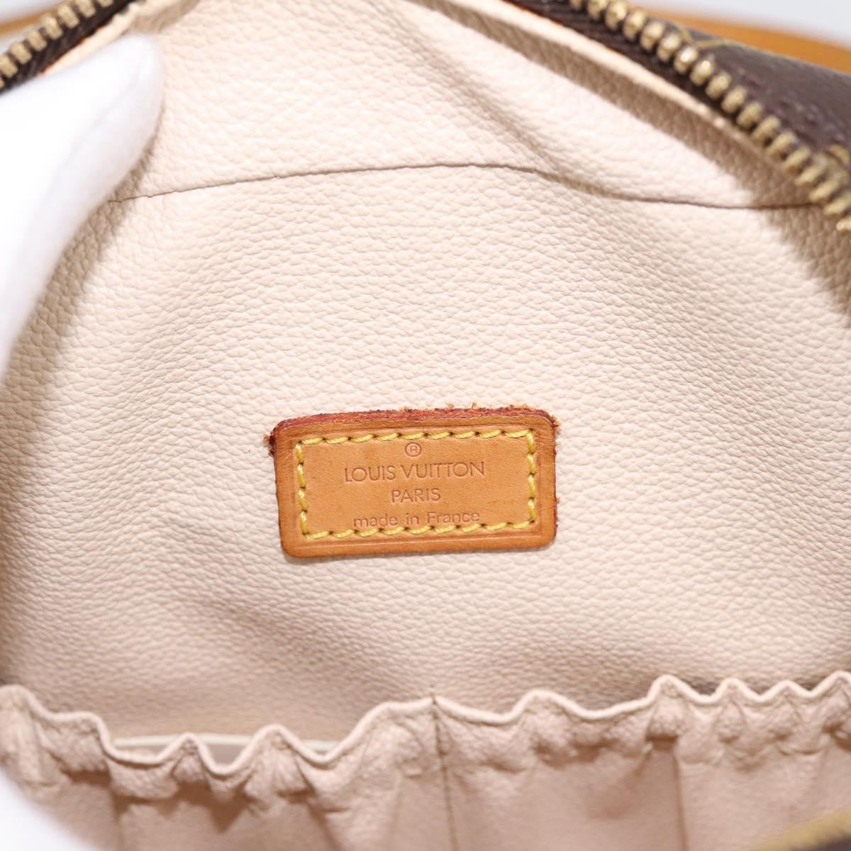 Louis Vuitton Spontini Monogram Canvas Brown Canvas Handbag (Pre-Owned)