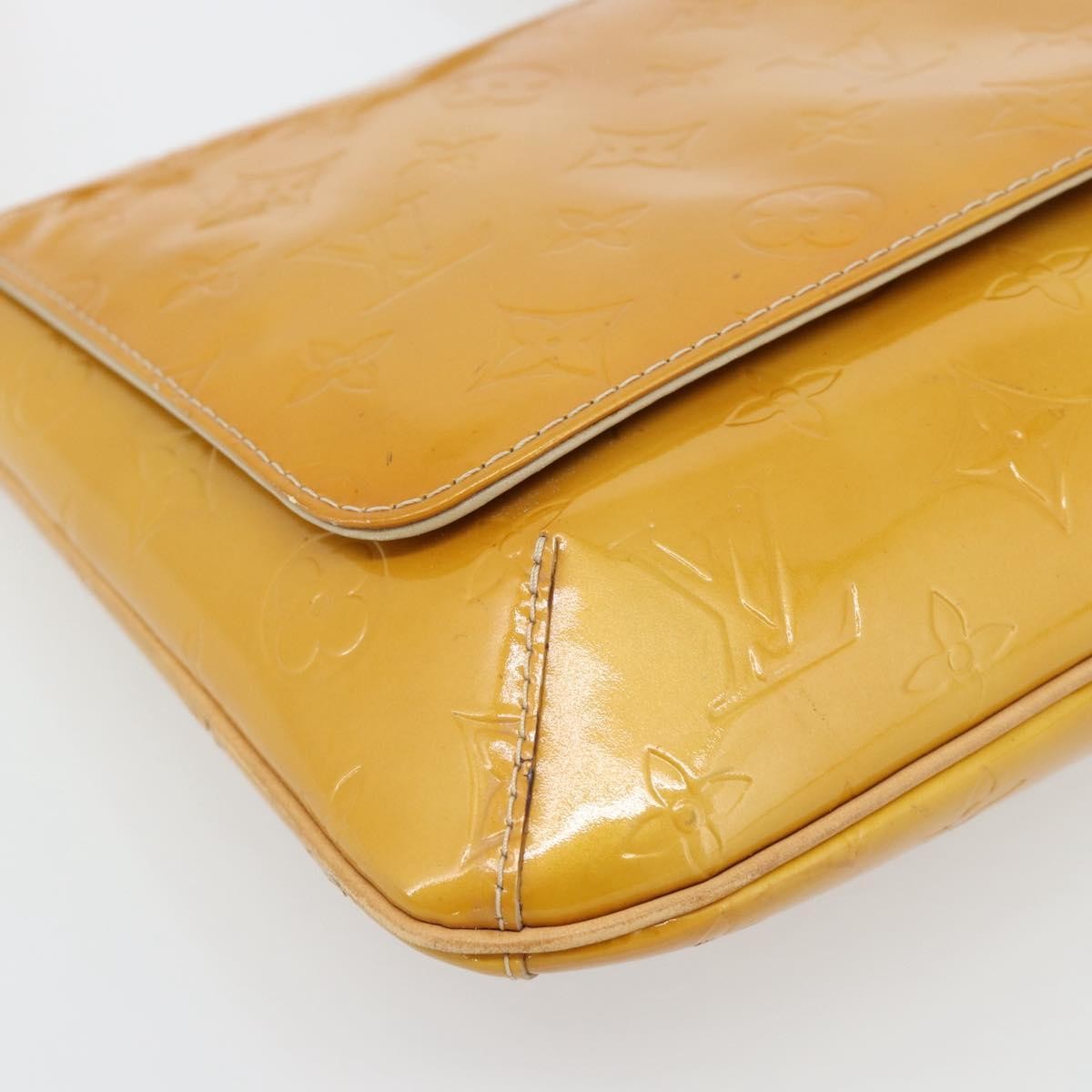 Louis Vuitton Thompson Street Monogram Vernis Yellow Patent_Leather Shoulder Bag Bag (Pre-Owned)