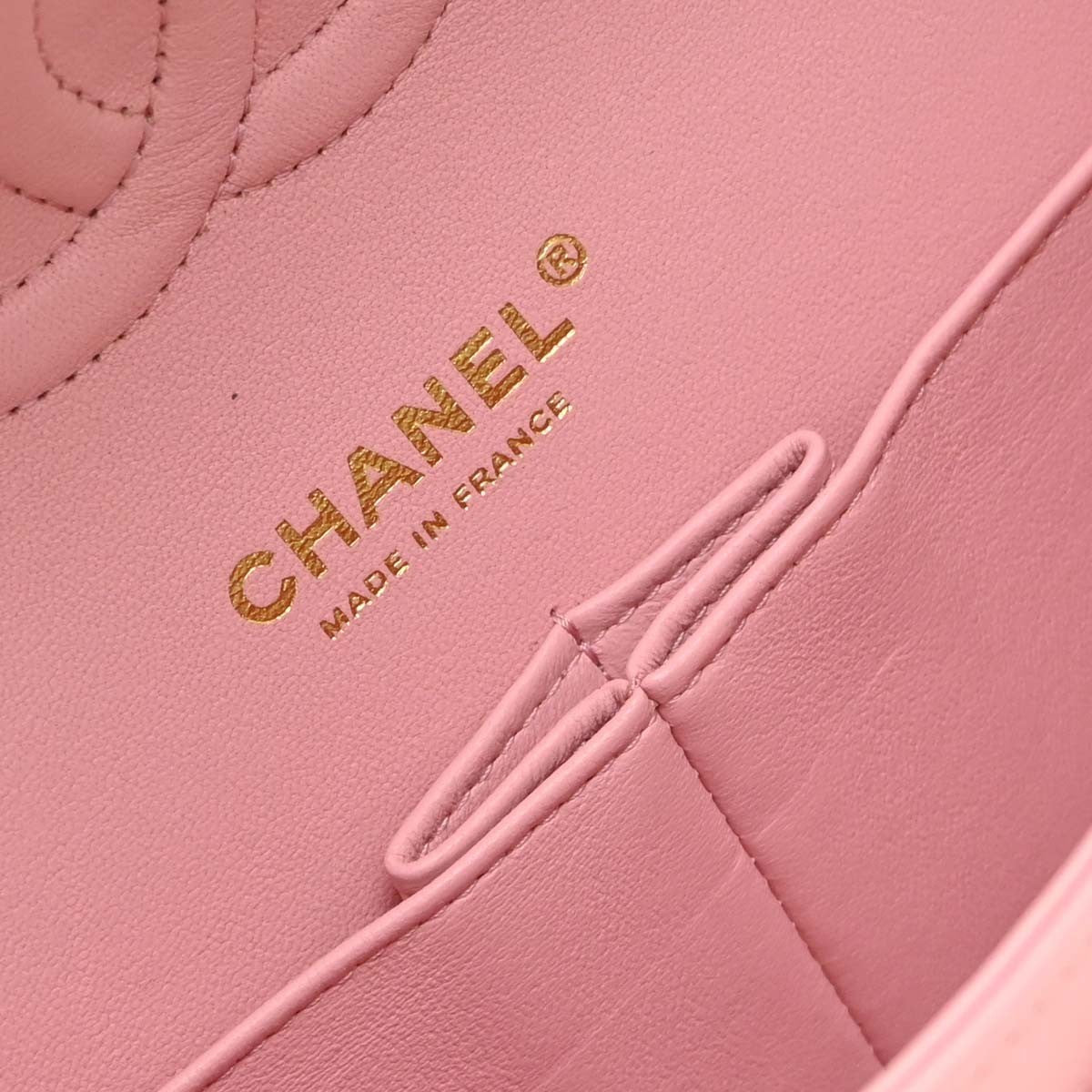 Chanel Shoulder Suede Patchwork Pink Calfskin Shoulder Bag Bag (Pre-Owned)