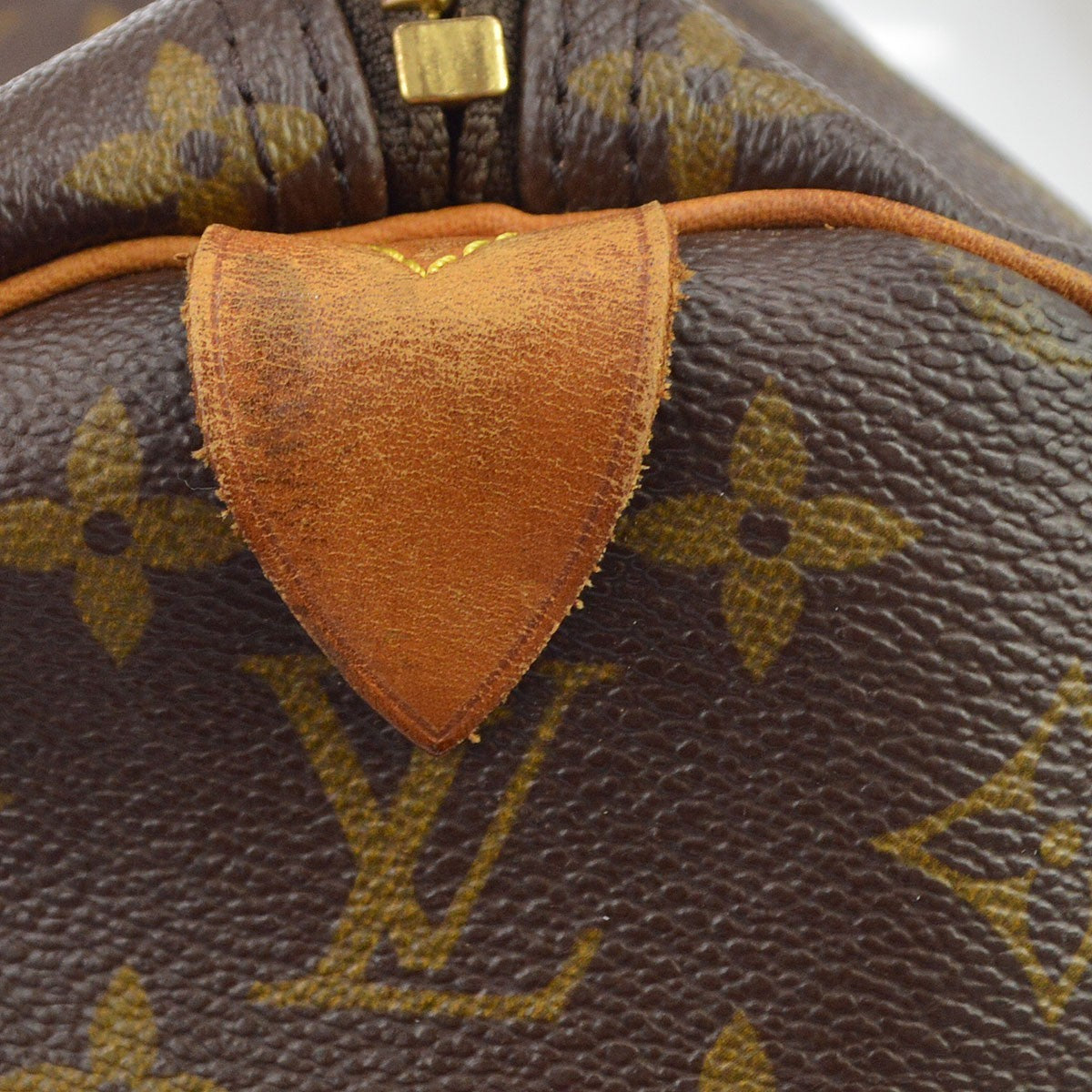 Louis Vuitton Keepall Monogram Canvas Brown Canvas Travel Bag Bag (Pre-Owned)