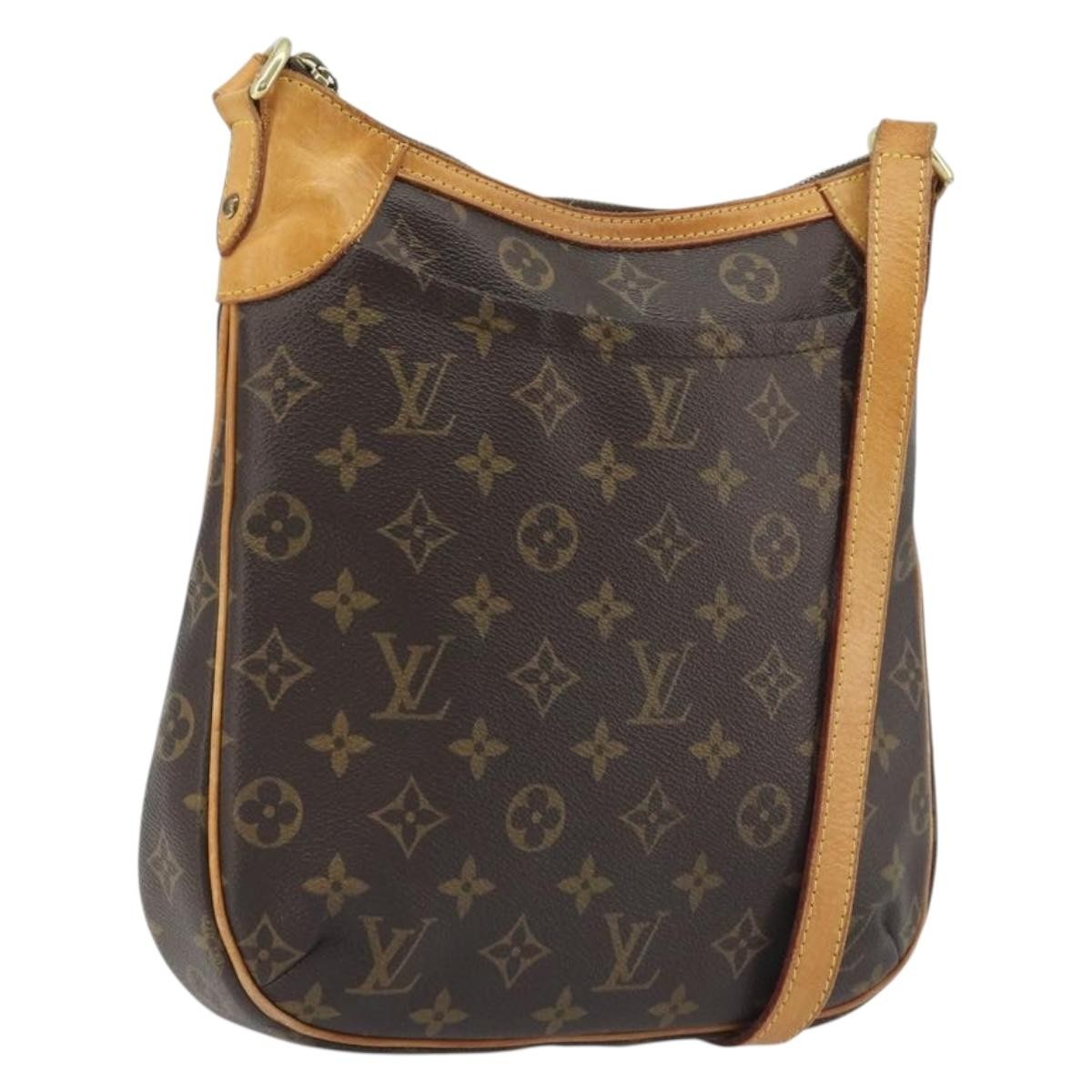 Louis Vuitton Odeon Monogram Canvas Brown Canvas Handbag (Pre-Owned)