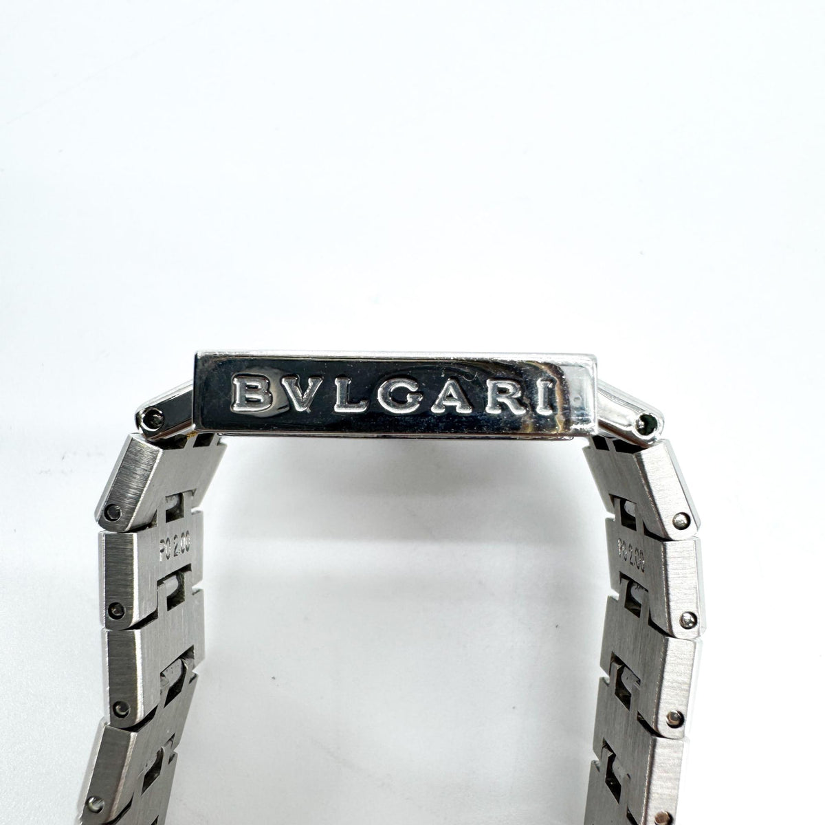 Bvlgari Quadrato Quartz Stainless Steel Watch (Pre-Owned)