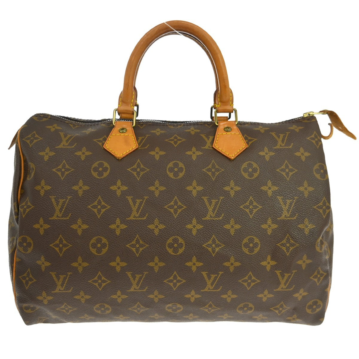 Louis Vuitton Speedy Monogram Canvas Brown Canvas Handbag (Pre-Owned)