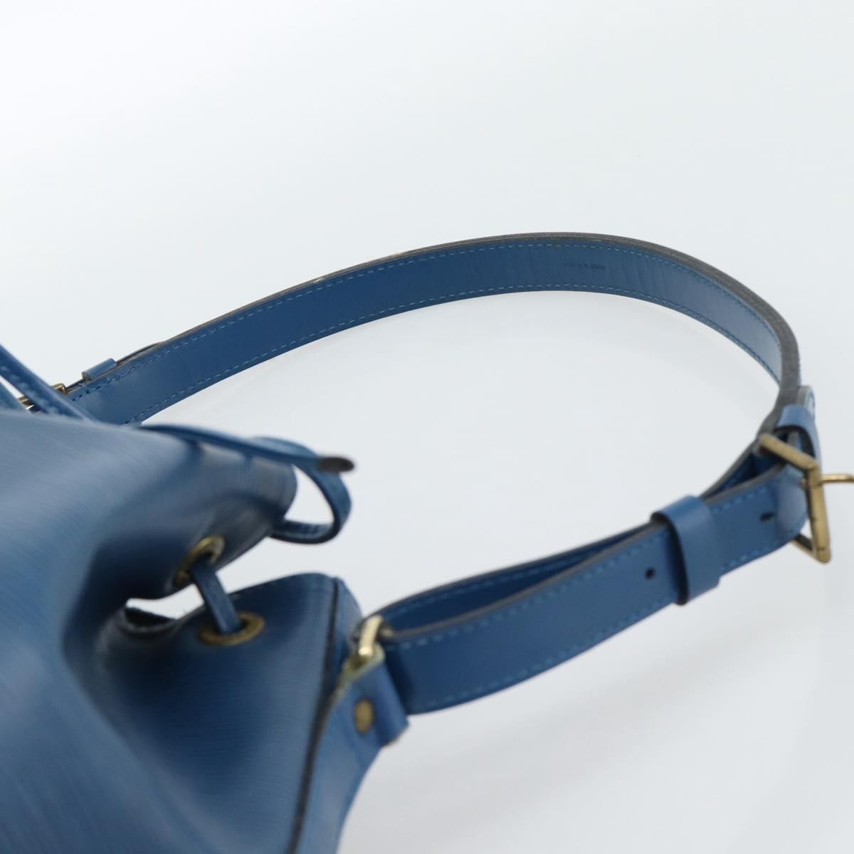 Louis Vuitton Noe Epi Leather Blue Leather Shoulder Bag Bag (Pre-Owned)