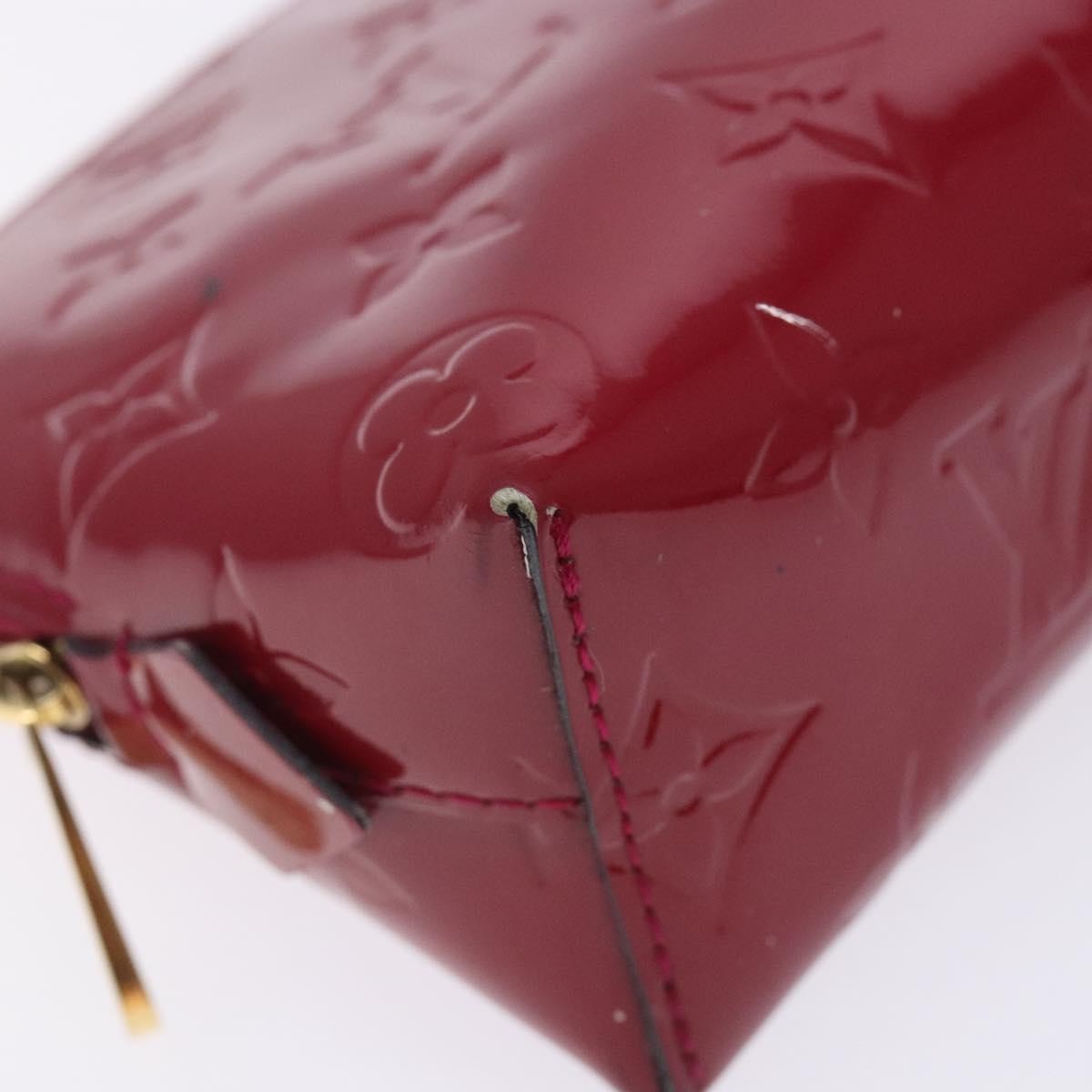 Louis Vuitton Cosmetic Monogram Vernis Pink Patent_Leather Clutche & Pouche Bag (Pre-Owned)