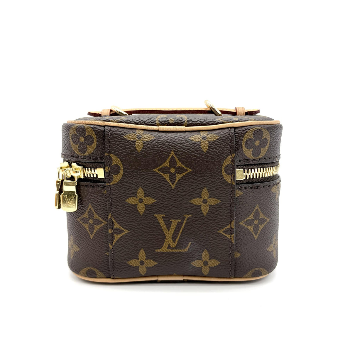 Louis Vuitton Nice Vanity Case Monogram Canvas Brown Canvas Handbag (Pre-Owned)