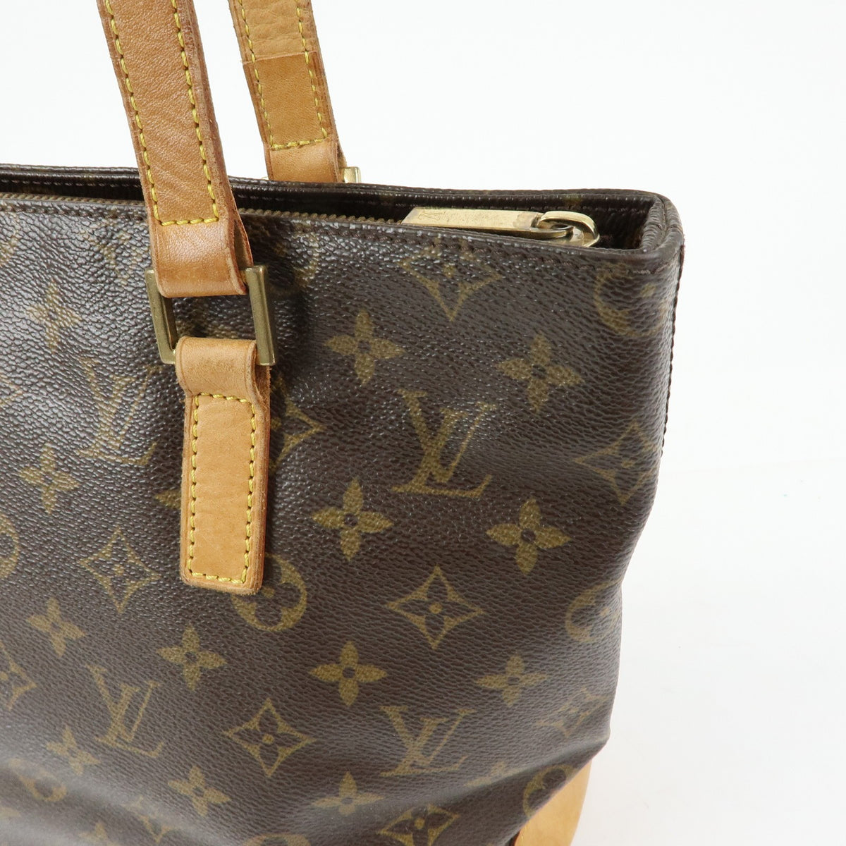 Louis Vuitton Cabas Piano Monogram Canvas Brown Canvas Tote Bag Bag (Pre-Owned)