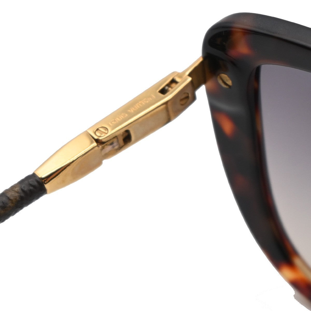 Louis Vuitton Charlotte Plastic Brown Plastic Sunglasse Accessory (Pre-Owned)