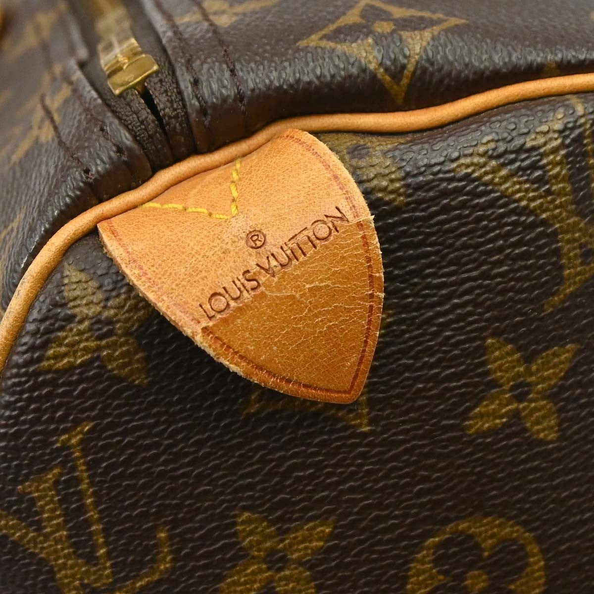 Louis Vuitton Speedy Monogram Canvas Brown Canvas Handbag (Pre-Owned)