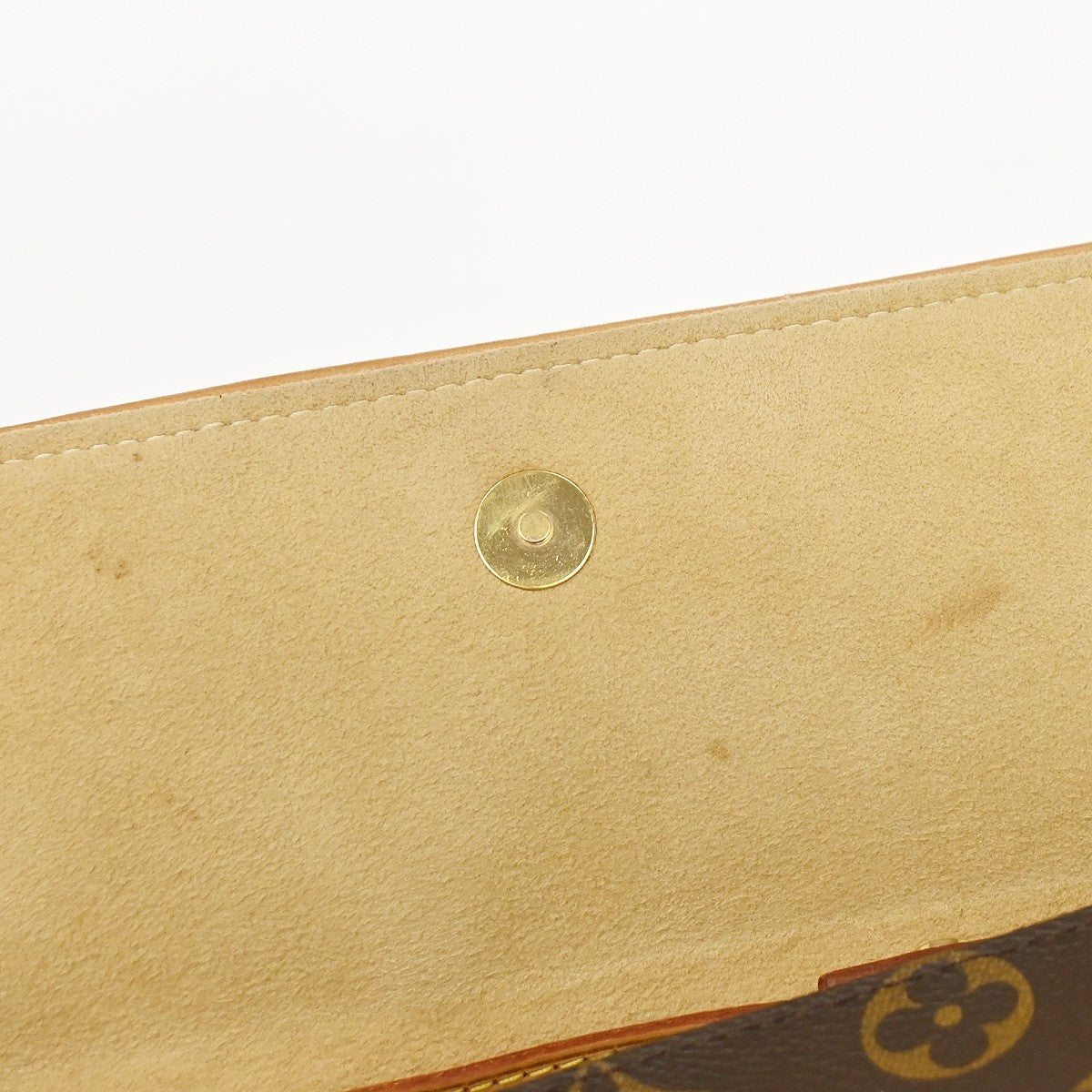 Louis Vuitton Twin Monogram Canvas Brown Canvas Clutche & Pouche Bag (Pre-Owned)
