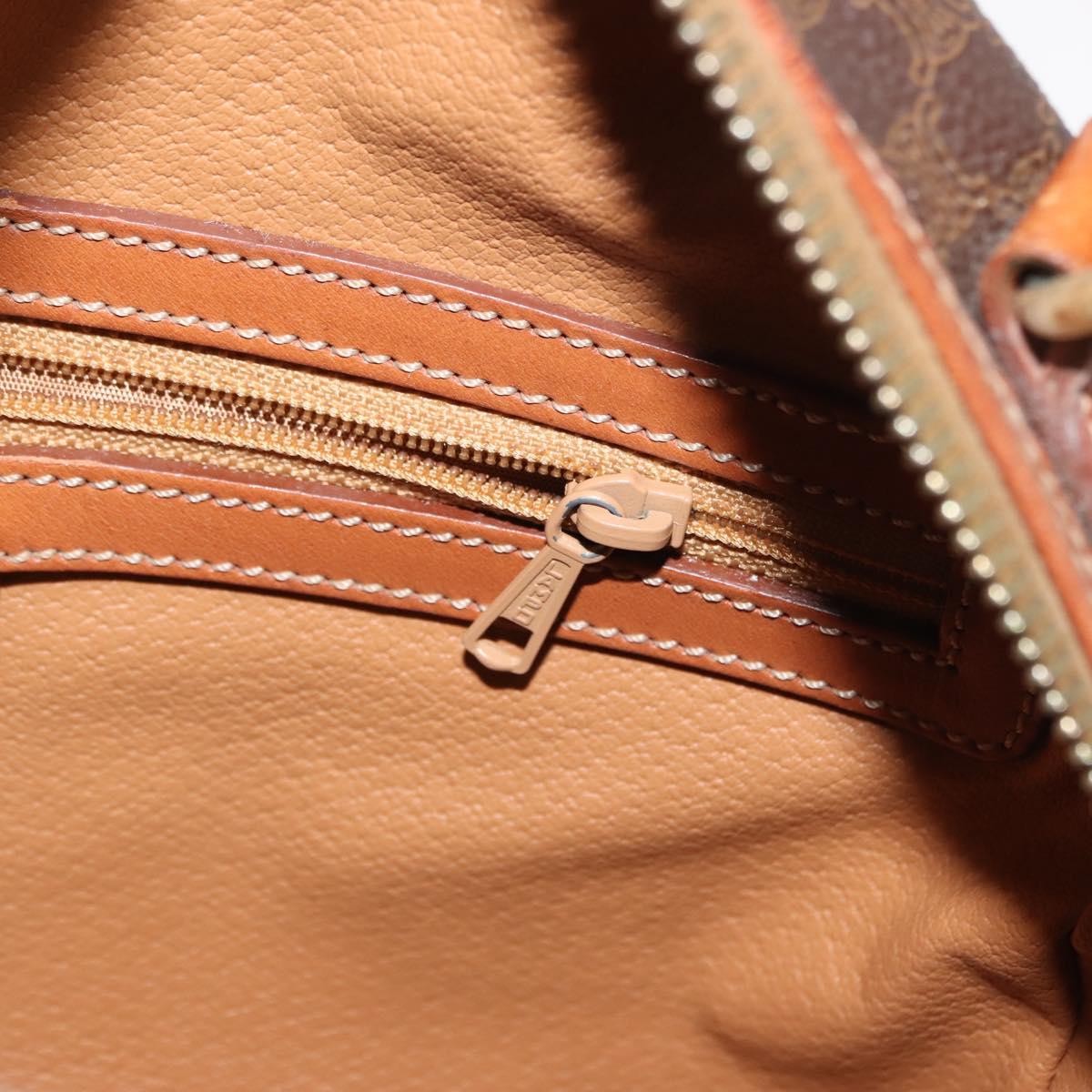 Celine Macadam Canvas Brown Canvas Handbag (Pre-Owned)