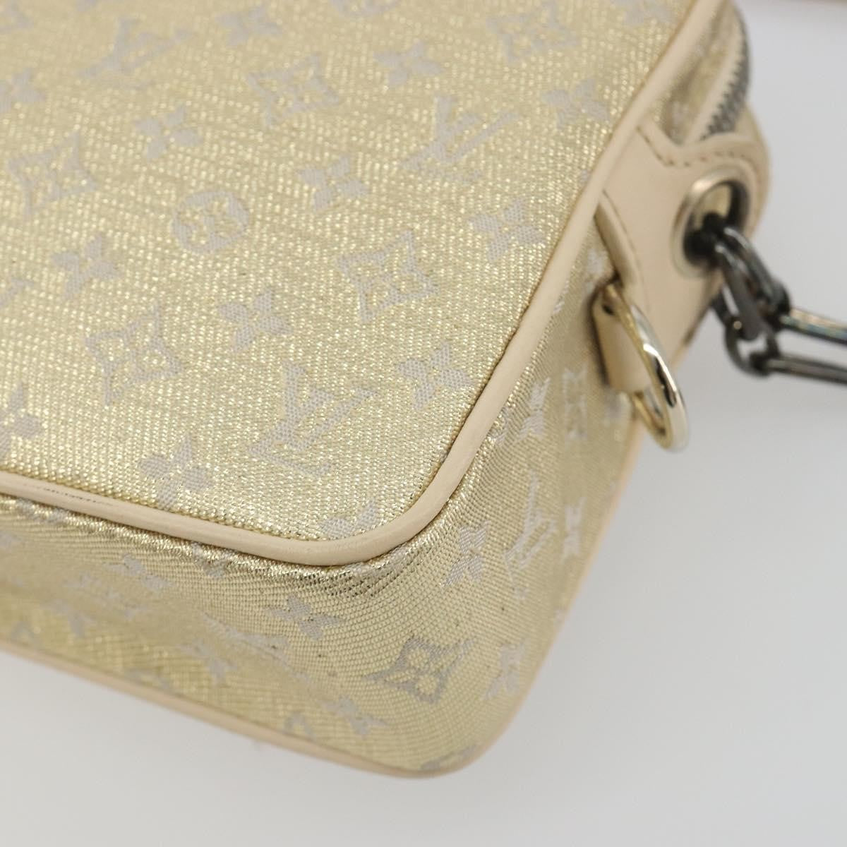 Louis Vuitton Mckenna Mini Lin Gold Canvas Shoulder Bag Bag (Pre-Owned)